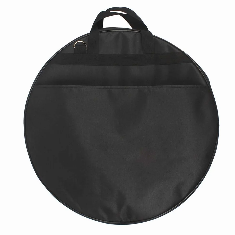 Bnineteenteam Cymbal Bag plecak 21 cali Cymbal Bag torby Cymbal Cases i torby z paskami plecaka z trzema kieszeniami, czarny