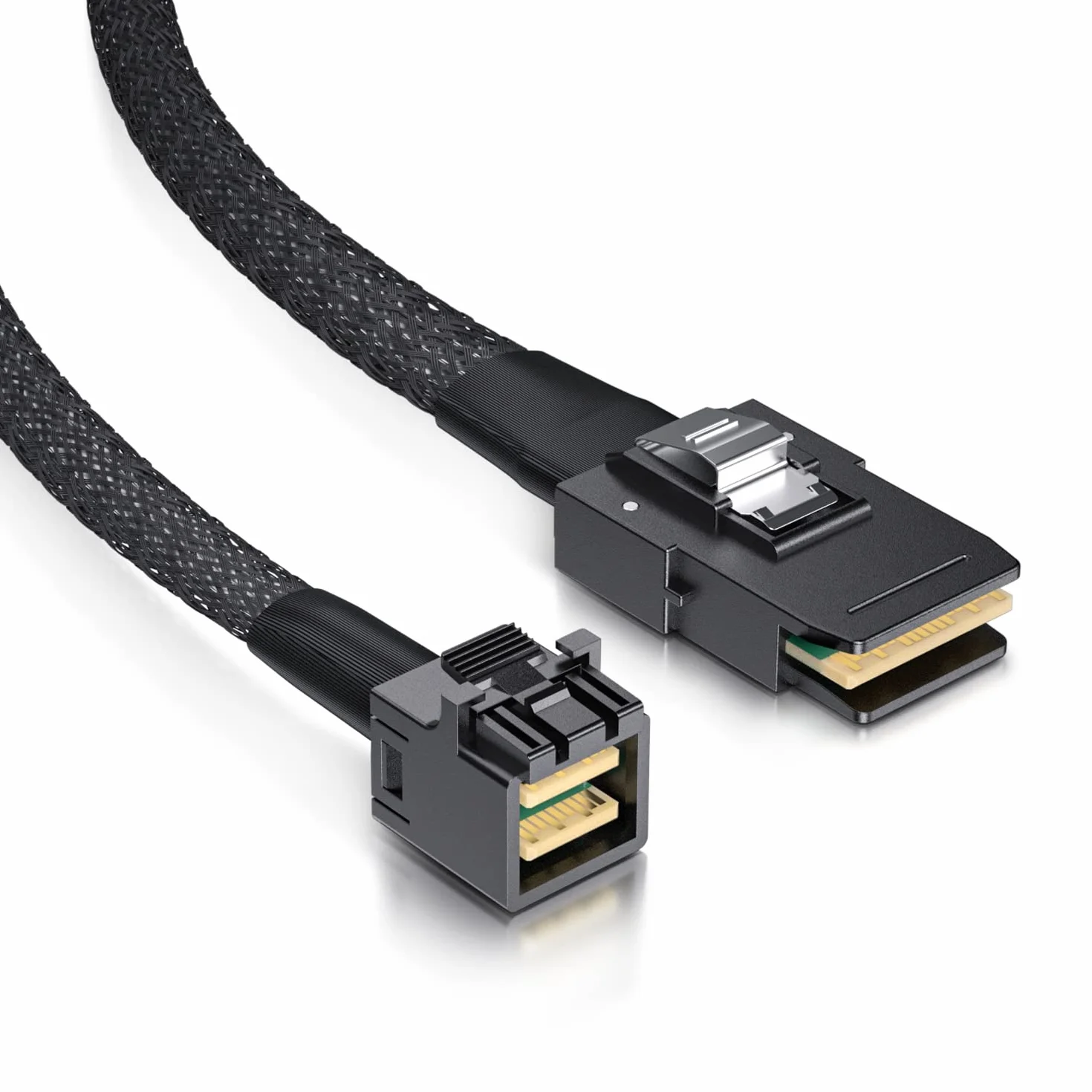 ipolex SFF-8643 do SFF-8087 wewnętrzny kabel Mini SAS HD, 100 omów, 1 m