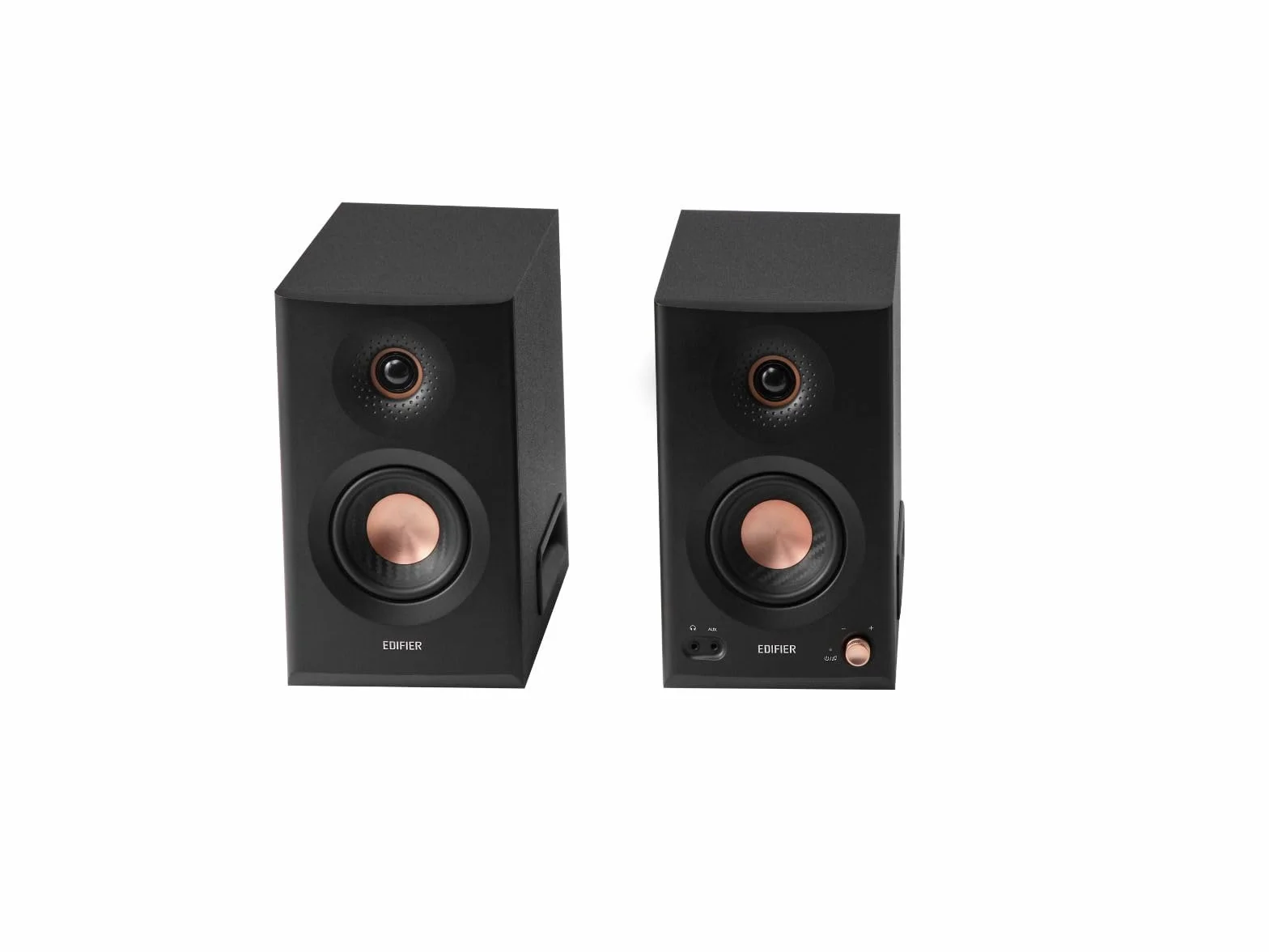 Edifier MR5 aktywne głośniki studyjne | Hi-Res 3-drożny monitor 110 W + Tri-Amped Crossover |XLR, TRS, RCA + AUX|LDAC Wireless 24 bit/96 kHz|ConneX-App|EQ + przedni regulator |2 kolory (czarny)