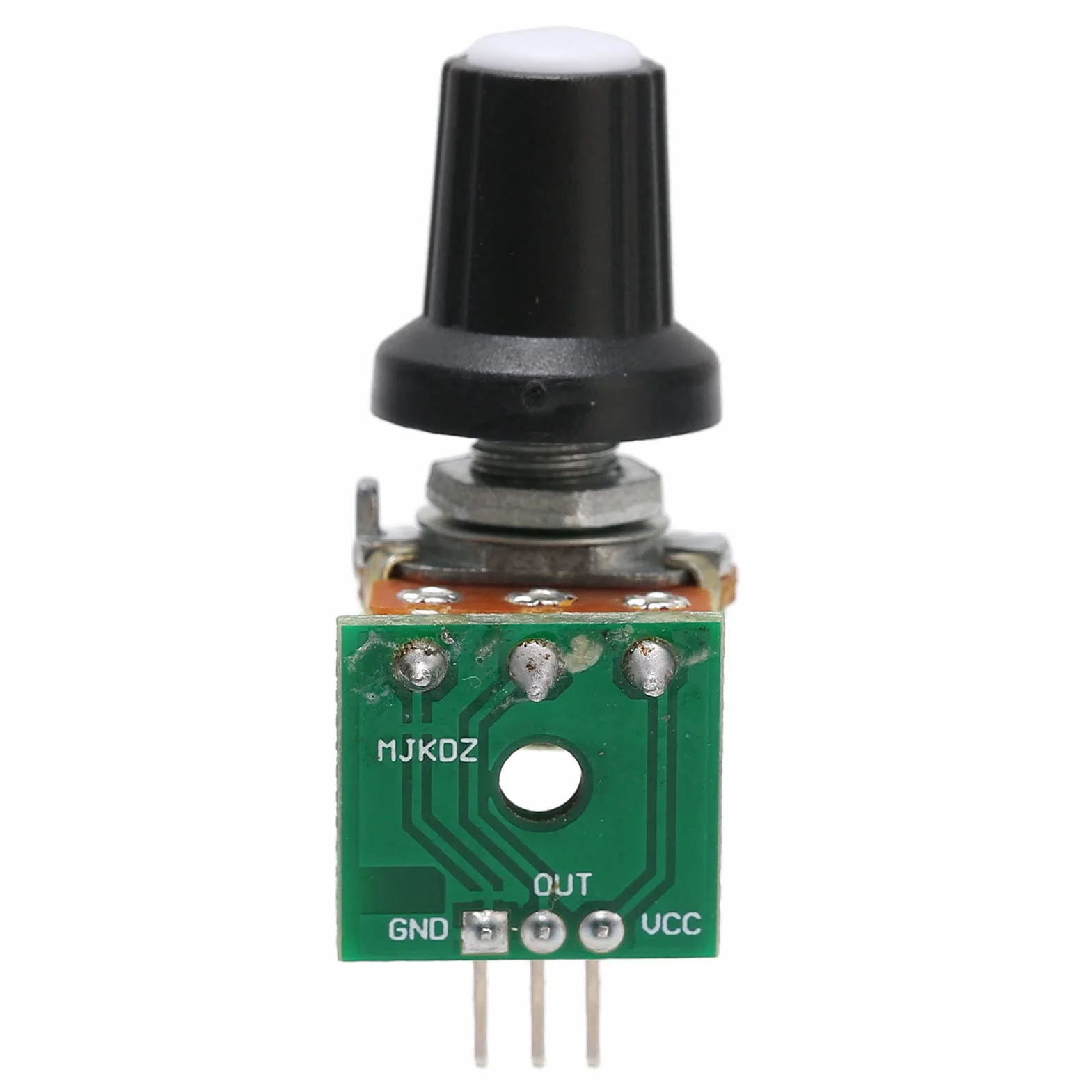 10 K Ohm Potencjometr Obrotowy Moduł Potencjometru Regulowany Rezystora 3 Pinowy Wyjście Analogowe 0-5 V