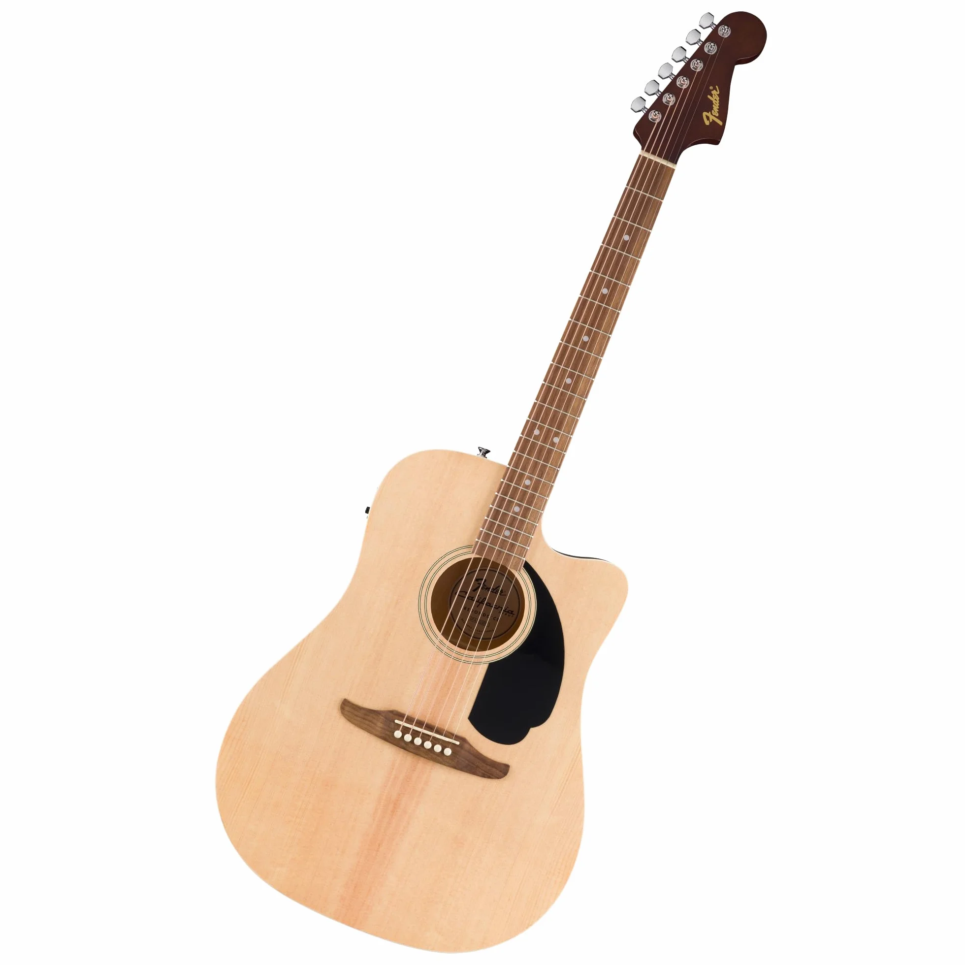 Fender California Debut Redondo Dreadnought z wycięciem gitara akustyczna CE, świerkowy top, czarny pickguard, naturalny