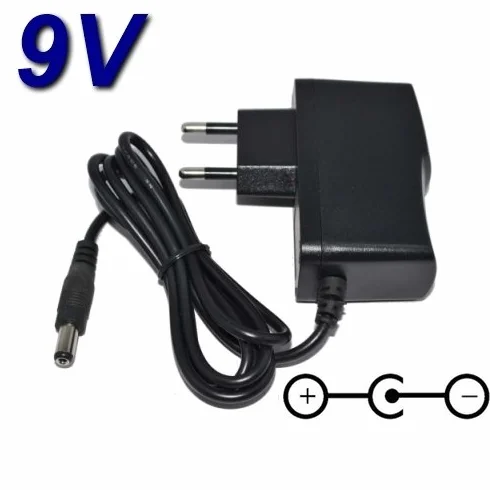 TopChargeur adapter sieciowy, ładowarka, 9 V, zamiennik dla Zoom AD-16E