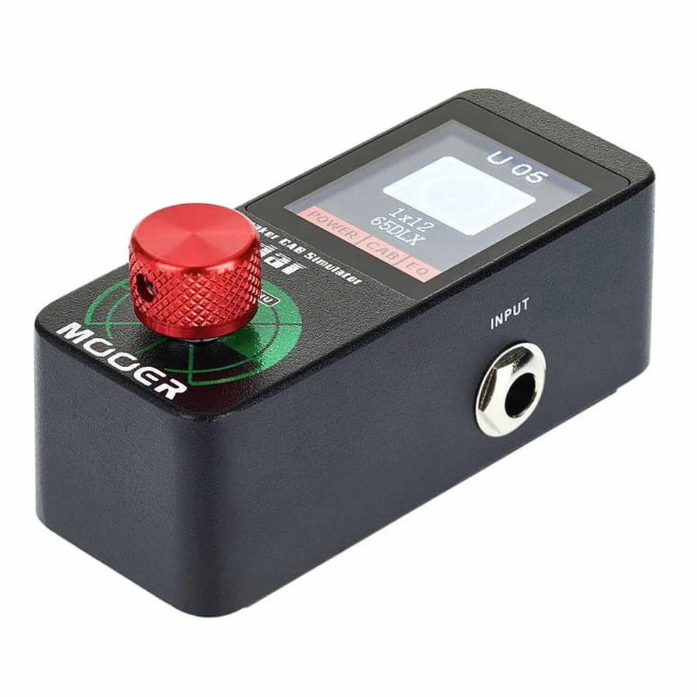 Mooer Symulator gitary z radarem MSS1, 5,7 cm x 4,4 cm x 10,8 cm