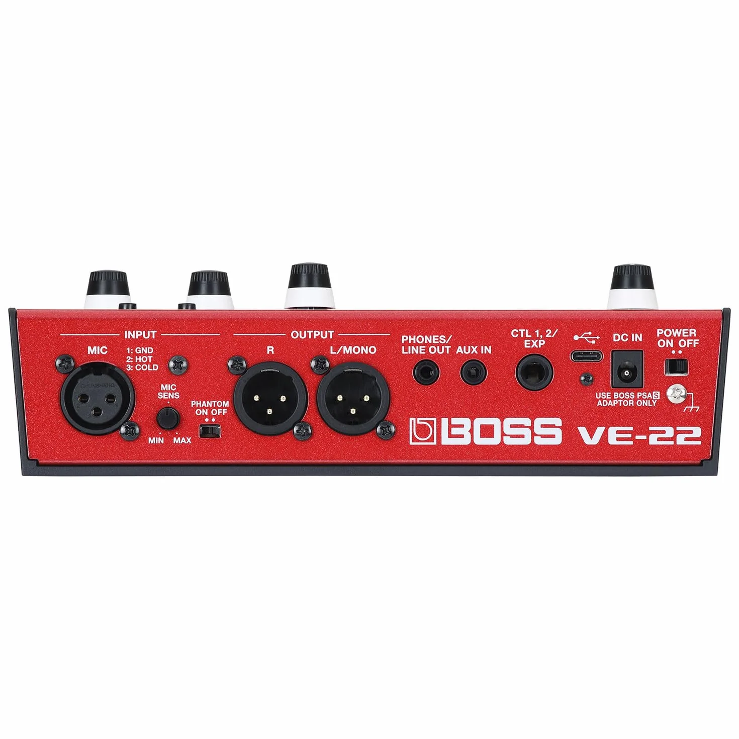 Boss VE-22 urządzenie wielofunkcyjne do śpiewu wokalnego wykonawcy + keepdrum kabel XLR