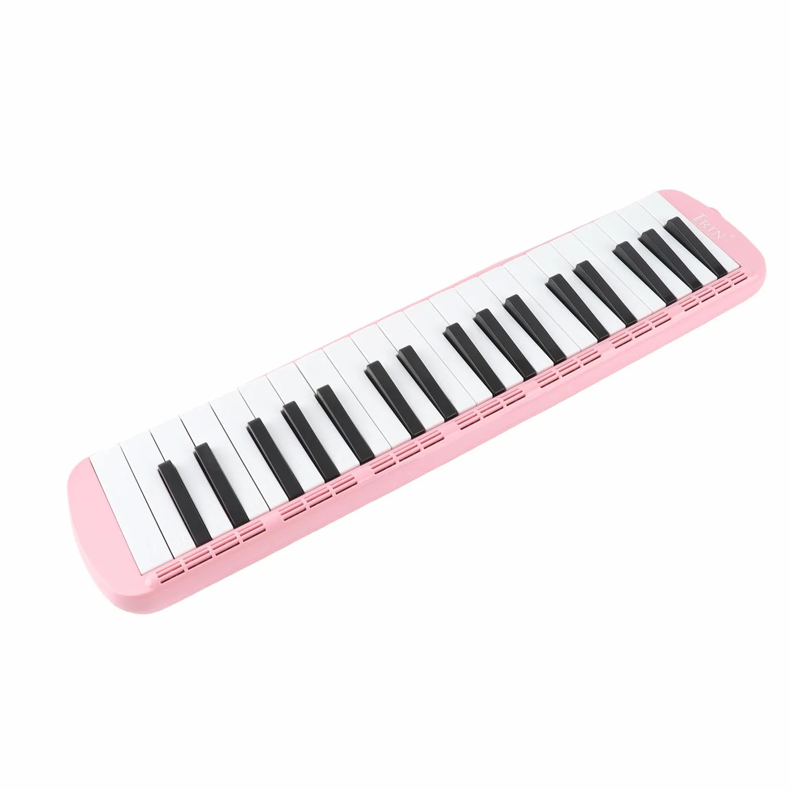 Melodica Klawiatura wiatrowa Instrument muzyczny 37 klawiszy dla miłośników muzyki Profesjonalny trening początkujący(różowy), instrument dęty,Narząd jamy ustnej
