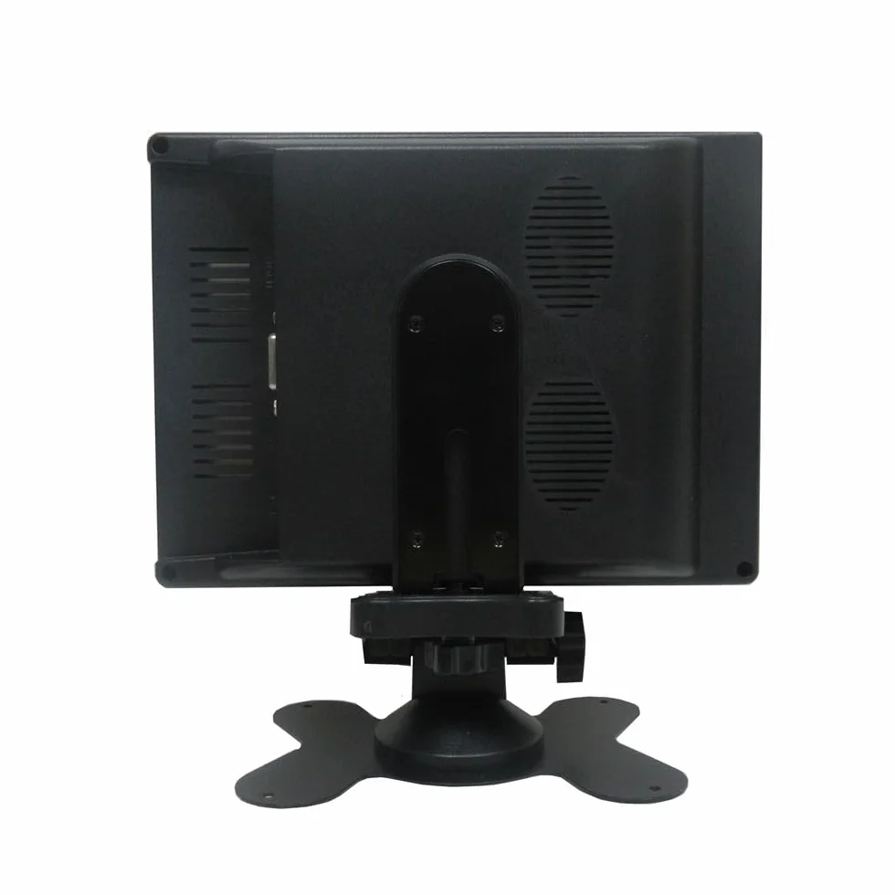 7-calowy przenośny zestaw monitora (format 16:9) ze złączami HDMI/VGA/2AV do PC, Raspberry Pi, Orange Pi i kompatybilności z wieloma urządzeniami (rozdzielczość wyświetlacza: 1024 x 600)