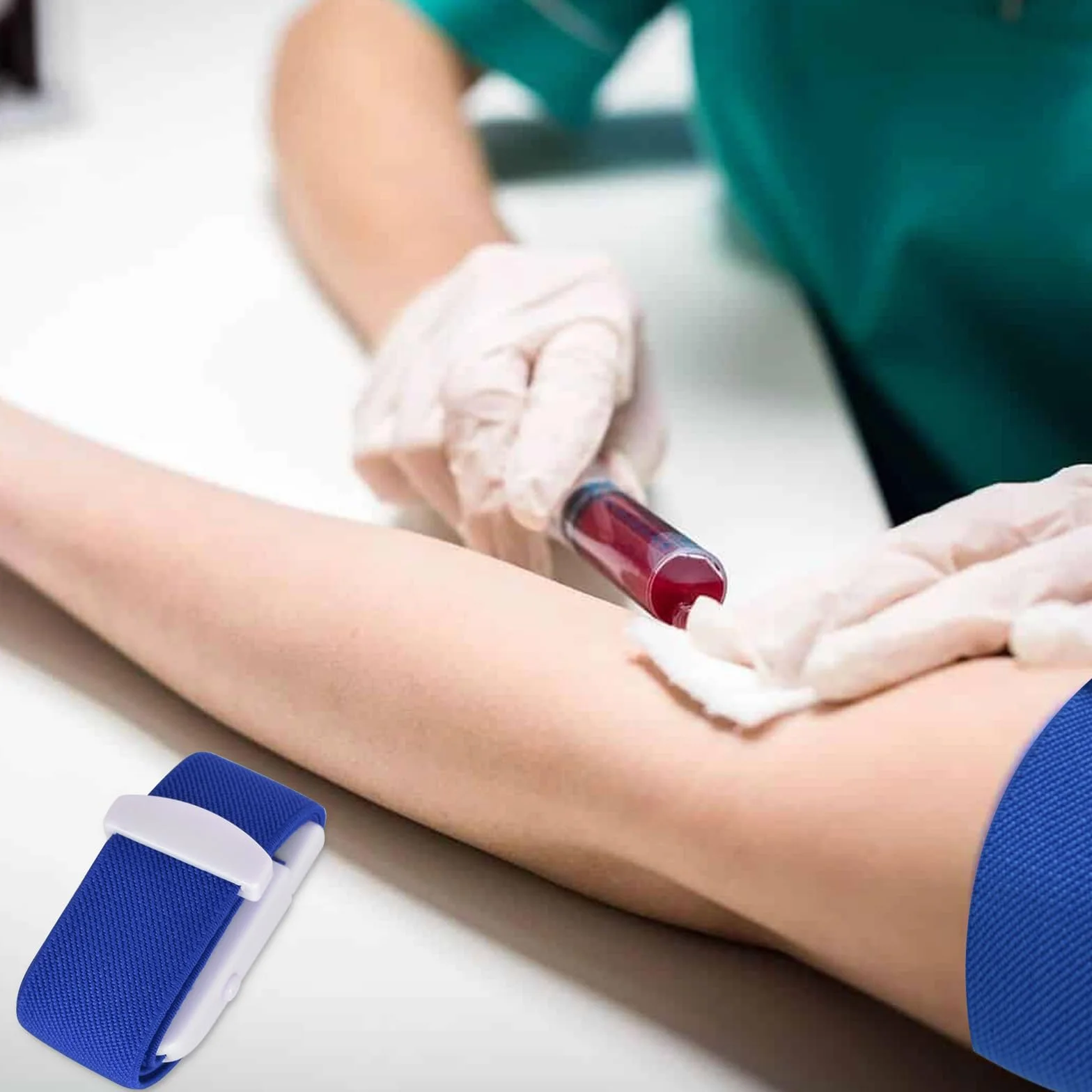 Szybka opaska zaciskowa, 6 sztuk, wężyk do ściągania krwi, klamra Quick Release, medyczna opaska uciskowa, dla pielęgniarek w nagłych wypadkach, dla pielęgniarek, pierwszej pomocy, wspinaczki