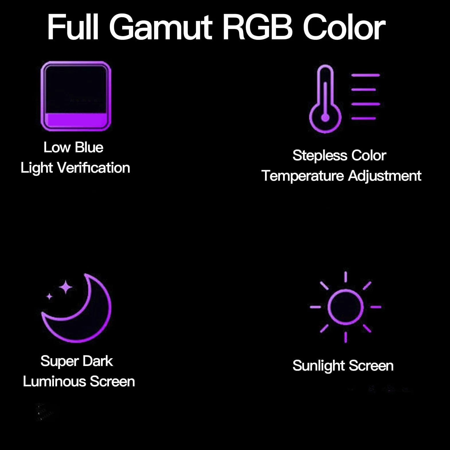 Pasek świetlny RGB Rhythm, Oświetlenie Rytmu Muzyki z 8 Trybami Dynamicznymi, Redukcja Szumów, Mikrofon o Wysokiej Czułości, Odpowiedni do Samochodu