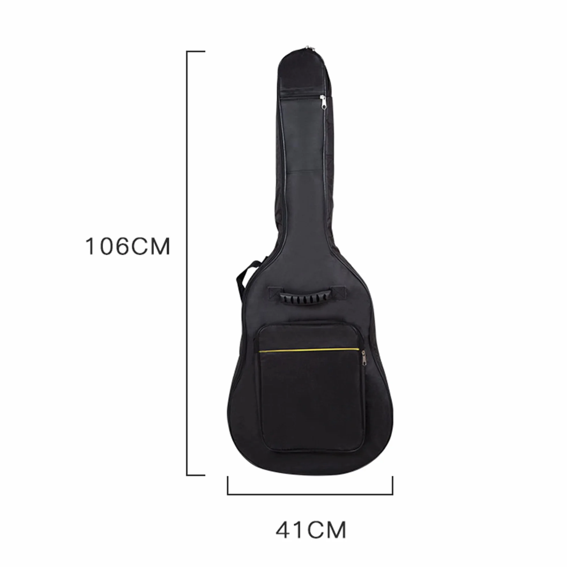 Czarna Torby Na Gitary Elektryczne, Torba Gitara, Torba Gitarę Akustyczną, Wodoszczelny Pokrowiec Na Gitarę, Gitary Koncertowe, 106 x 41cm