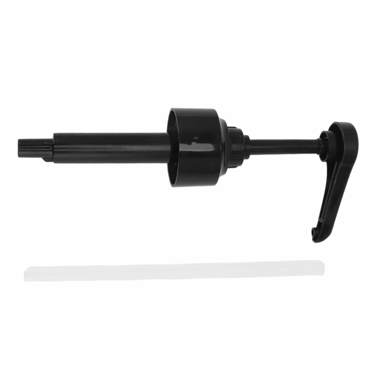 Dysza z pompką do Syropu 1883, 8 Ml, Pompka do Butelki z Sosem do Dystrybucji Ilościowej, Kompatybilna z butelką do Syropu 1883 i butelką do Sosu Dżemowego (Czarny)