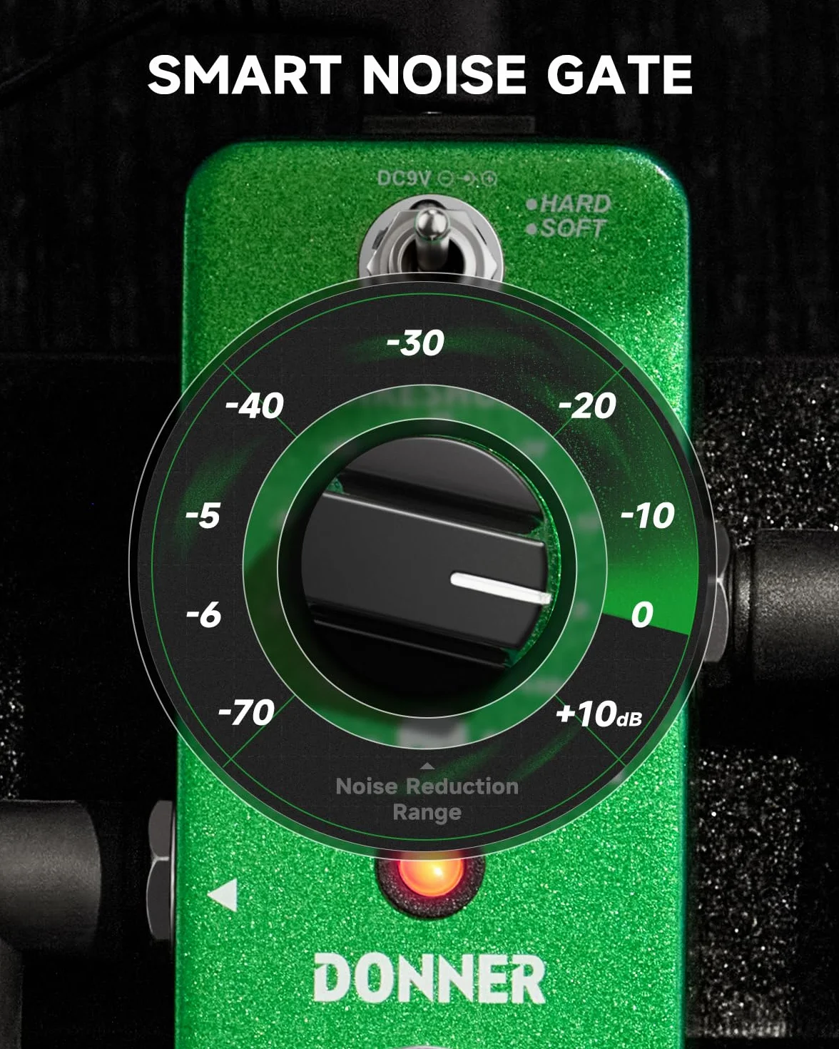 Donner Noise Killer Noise Gate gitara, efektów 2 tryby True Bypass