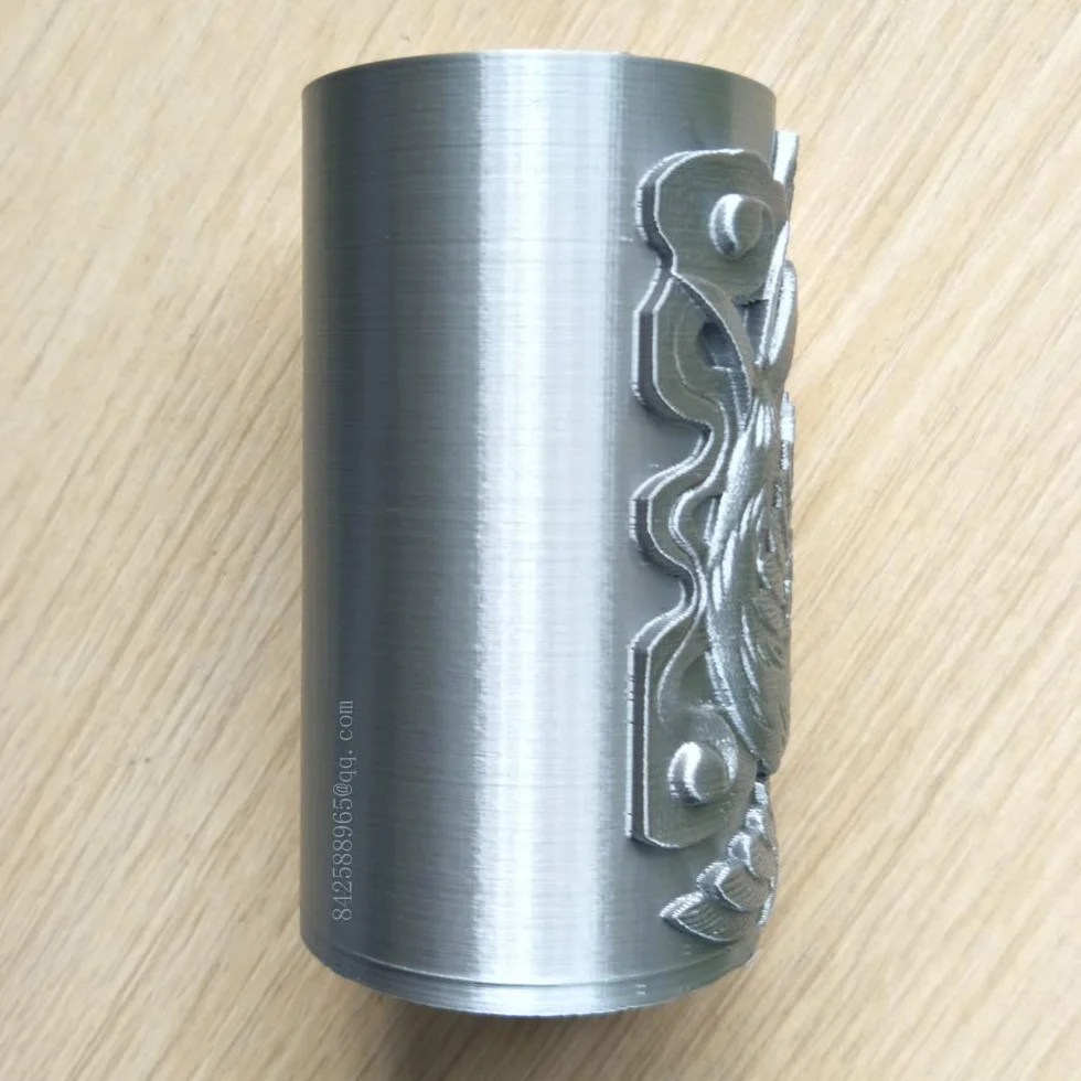 CC3D Jedwabne Srebrny filament PLA 1,75 mm 1KG Szpula filamentu drukarki 3D Materiał drukowania 3D Jedwabiście błyszczący metaliczny srebrny metalowy filament PLA Jedwab Srebrny kolorze srebrnym