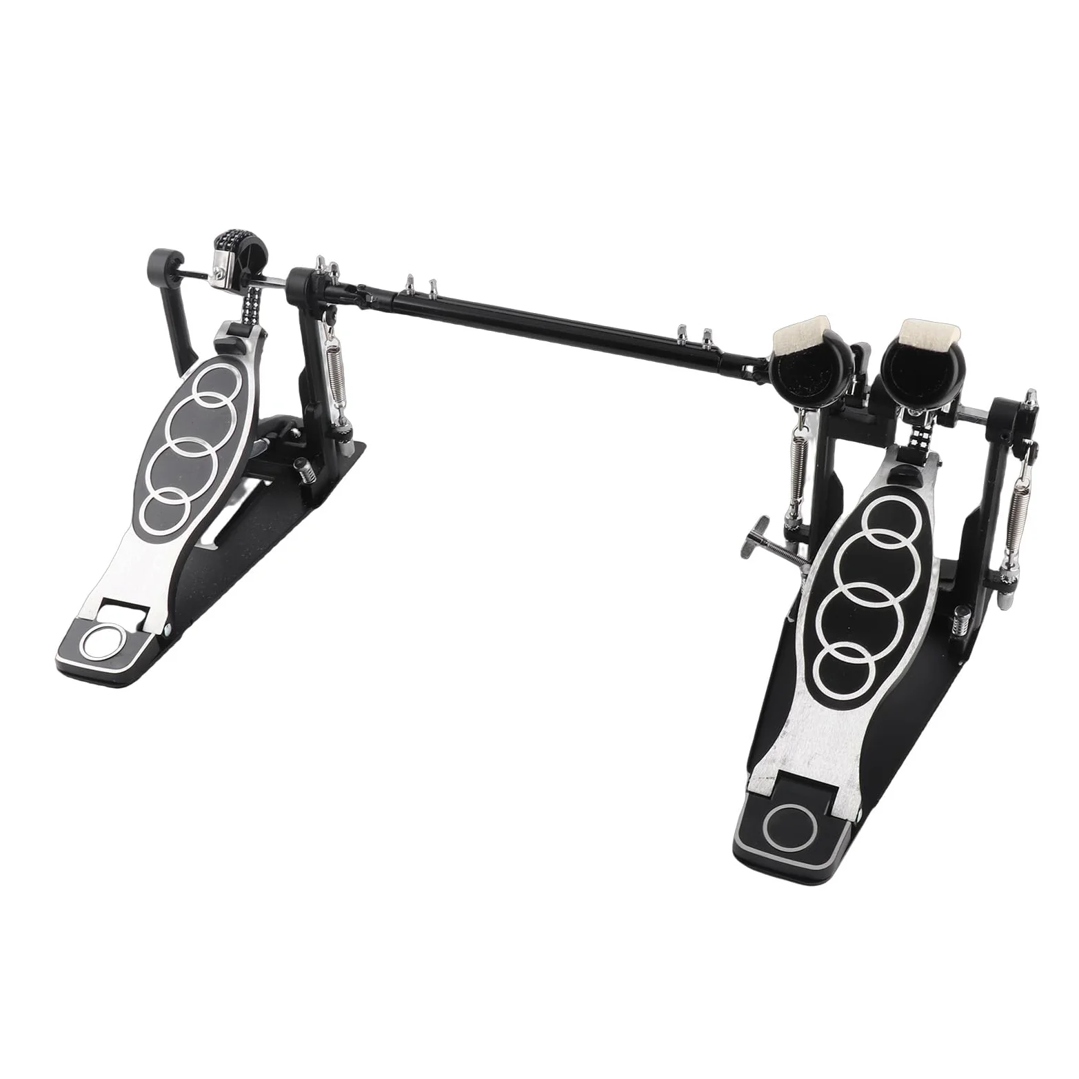 Double Kick Pedal, Profesjonalny Zestaw Bębnów Elektrycznych Pedał Kontrabasowy do Bębnów Elektronicznych (Pedał)