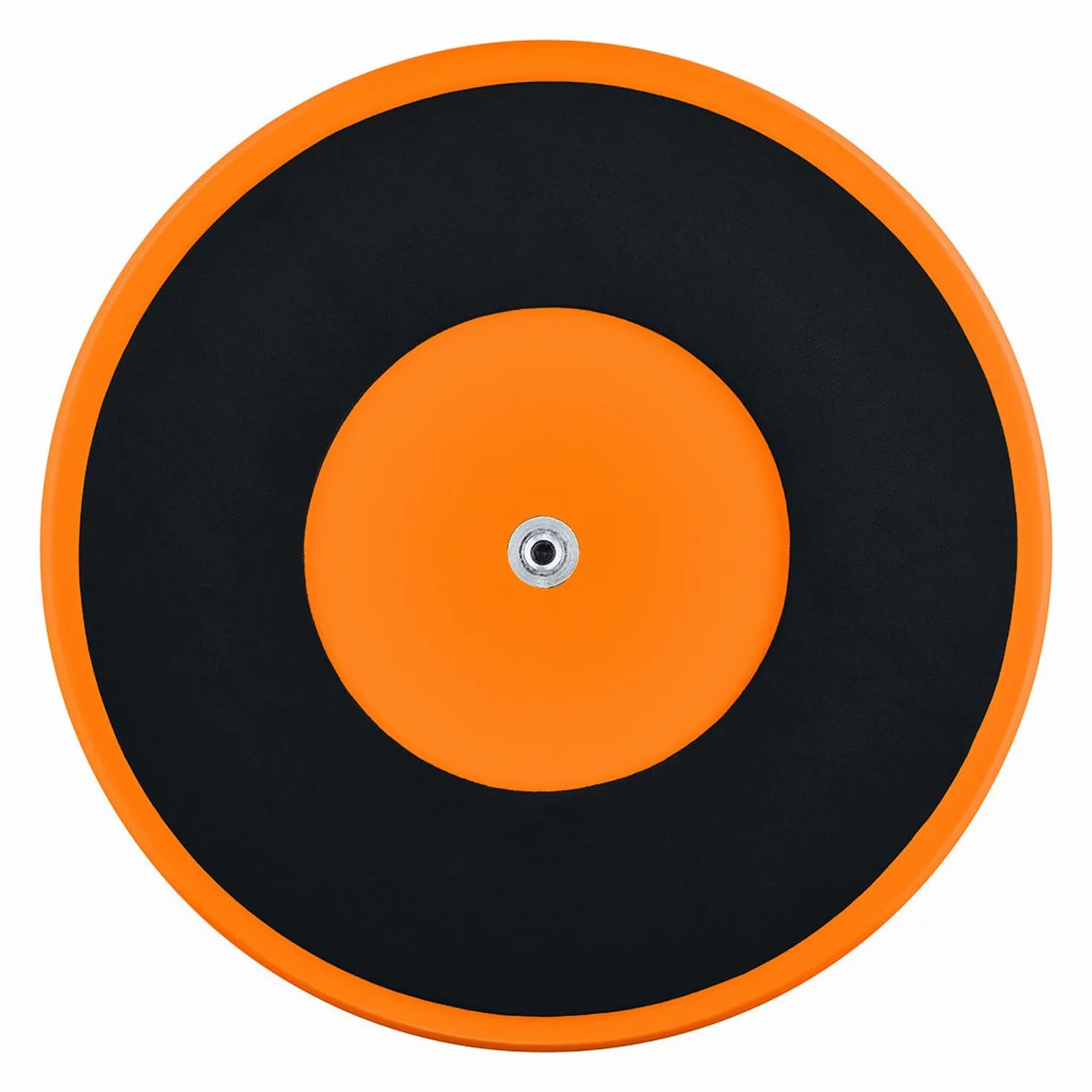Podkładka do ćwiczeń Meinl Practice Pad Marshmallow MMP12OR 12 cali pomarańczowa z pałeczkiami perkusyjnymi keepdrum 1 para