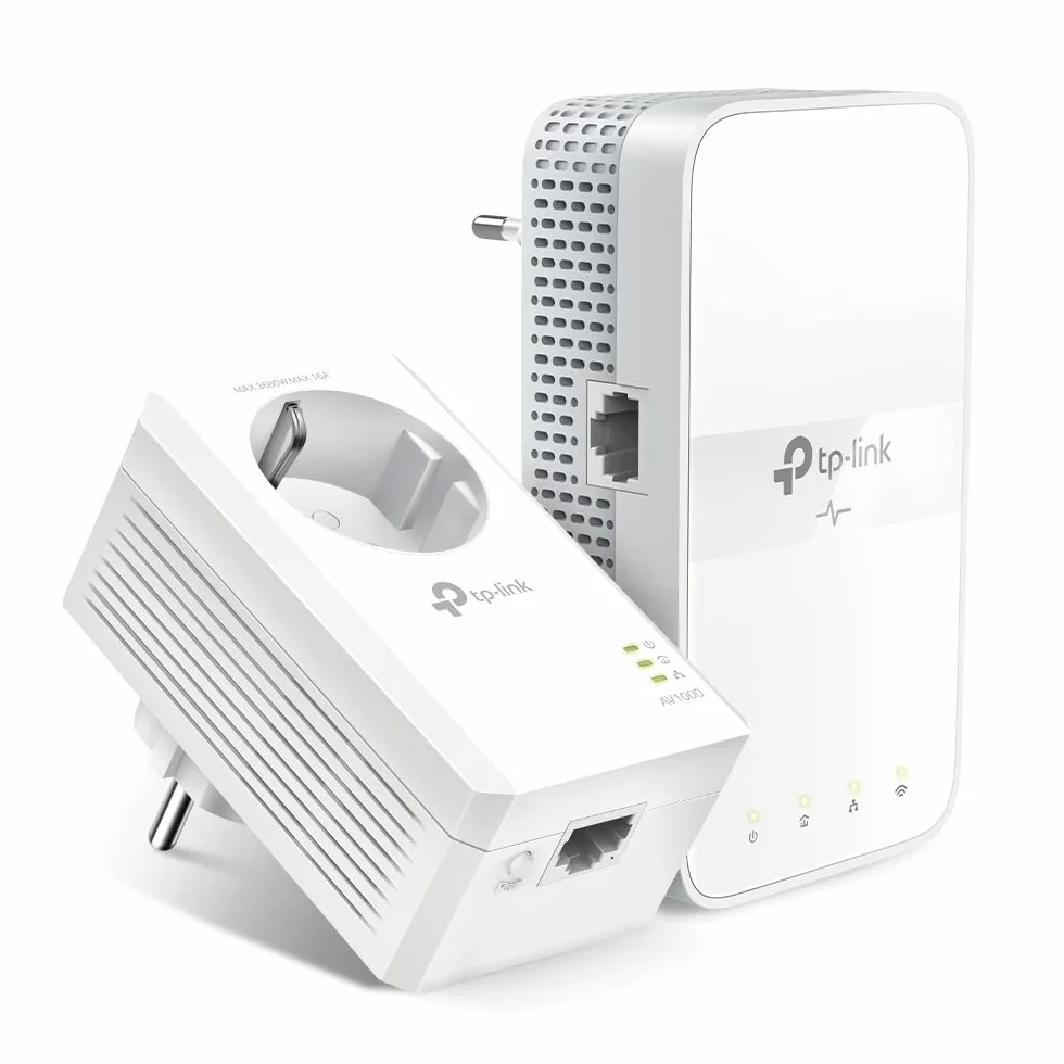 TP-Link TL-WPA7617 KIT | Zestaw powerline AV1000 z WiFi AC1200 | Dual Band | Obsługa OneMesh | 1× port Gigabit Ethernet
