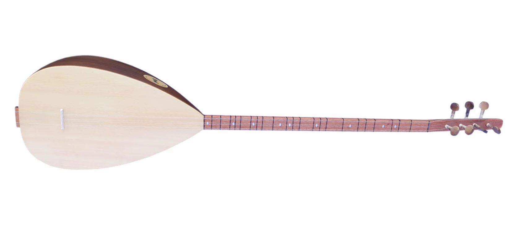 Turecki Długi Dekolt Baglama Saz Instrument Muzyczny ASL-202