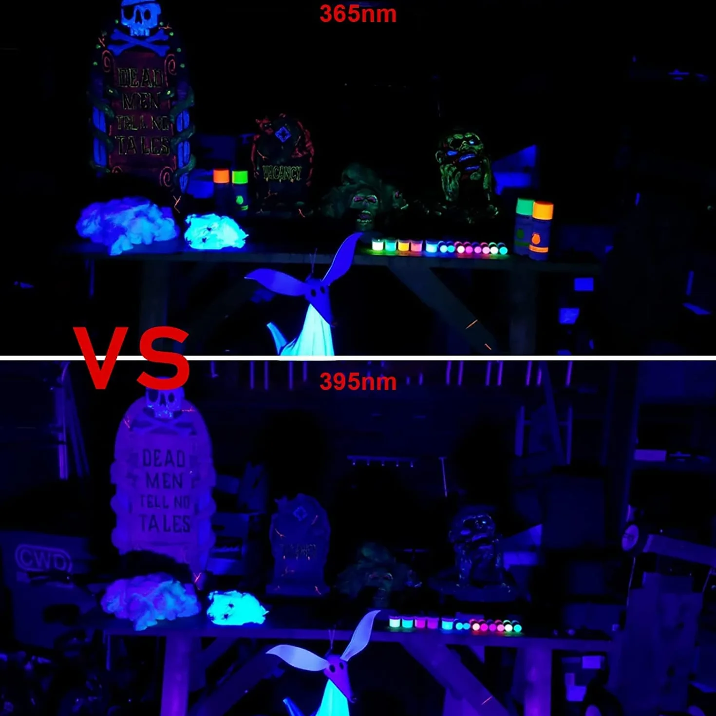 Eleganted 100W LED światło UV 365nm UV reflektor IP66 wodoodporny reflektor UV na imprezy z funkcją WŁ/WYŁ do Halloween, akwarium, koncertu, baru