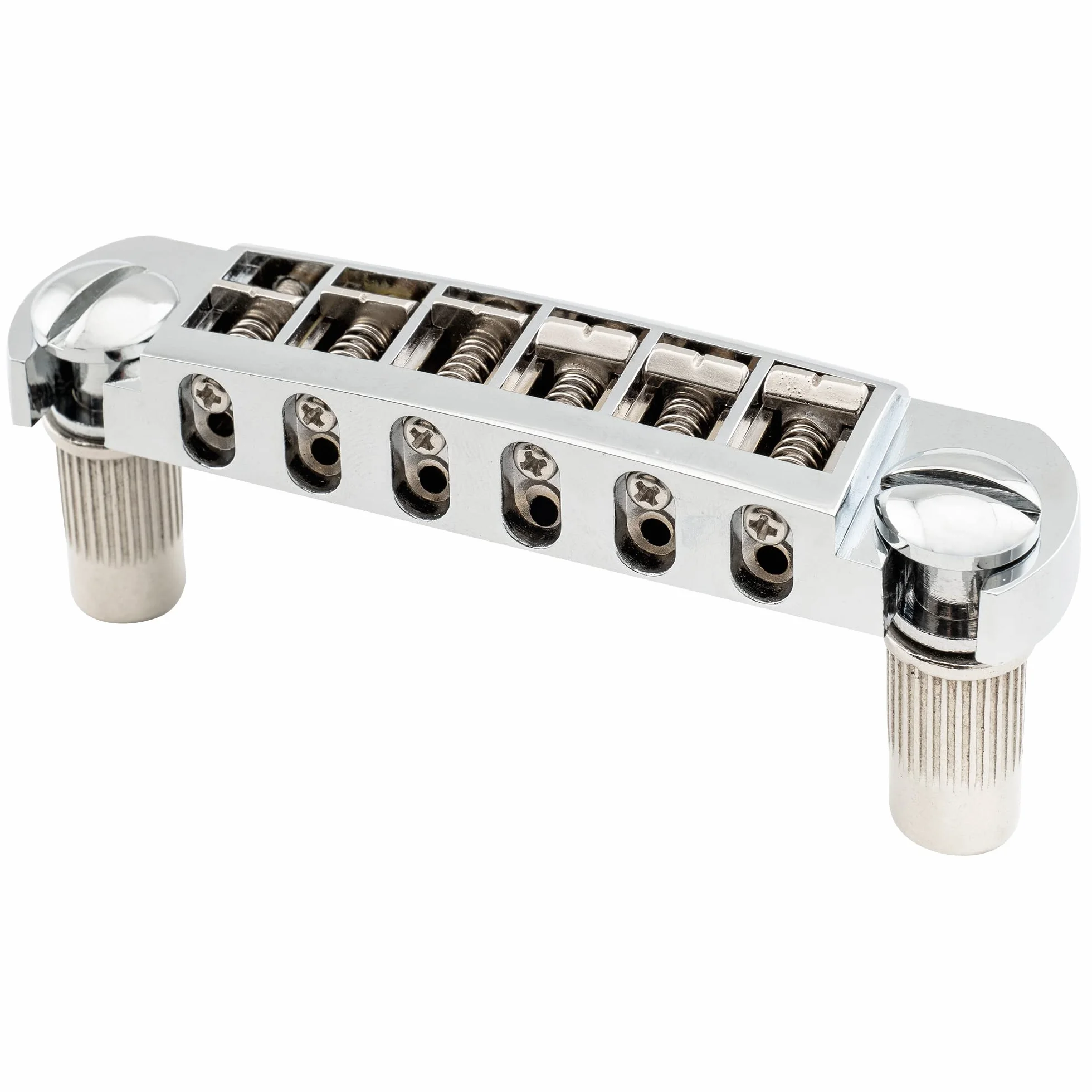Musiclily Pro 52,5mm Styl Pigtail Regulowane Mostek Wraparound do Gitary Elektrycznej typu Les Paul, Chrom
