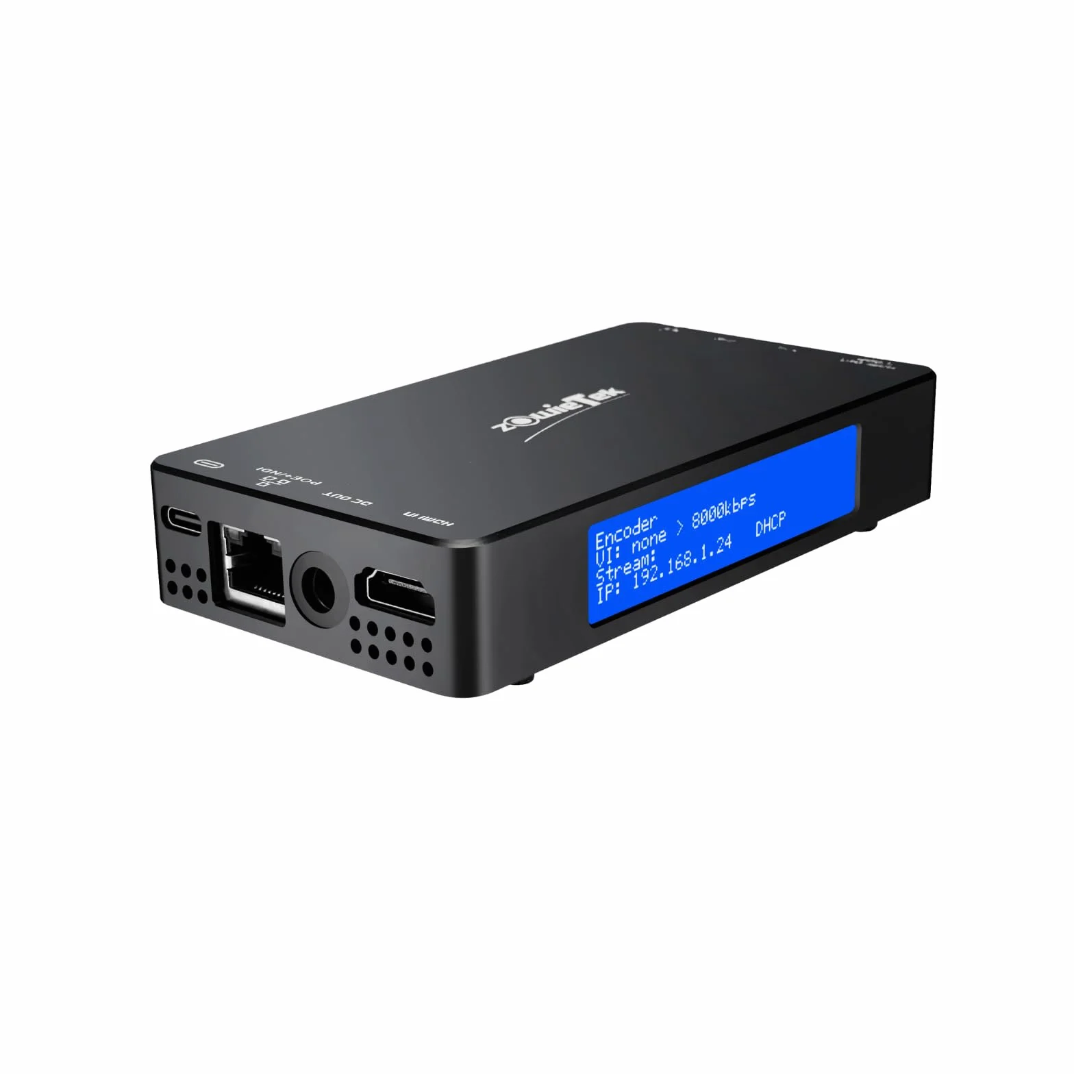 Koder/dekoder wideo Zowietek 4K HDMI, konwerter/odtwarzacz NDI|HX3, przechwytywanie i nagrywanie wideo typu Pass-Through, SRT/RTMP(S)/RTSP, transmisja na żywo do YouTube do rozgrywki konsolowej