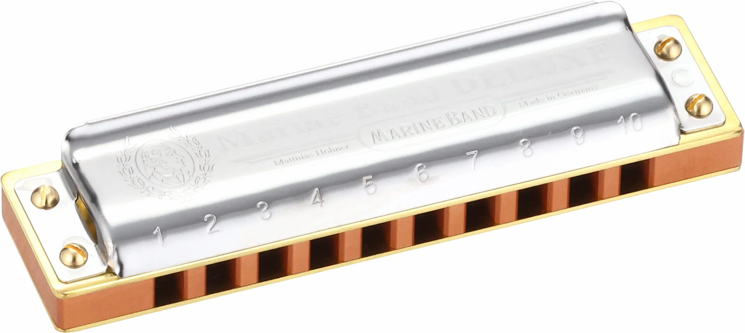 Hohner Marine Band Deluxe M200501 x C Harmonica