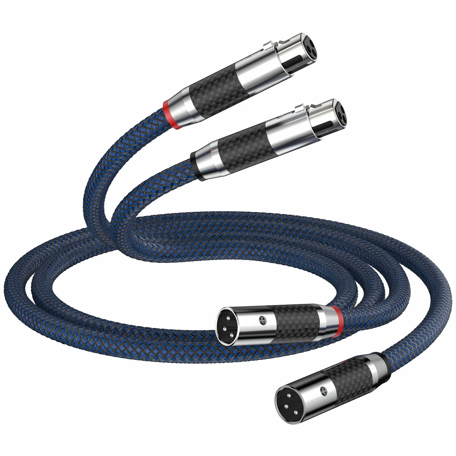 Tertullus Kabel audio XLR 1m OFC do sprzętu stereo