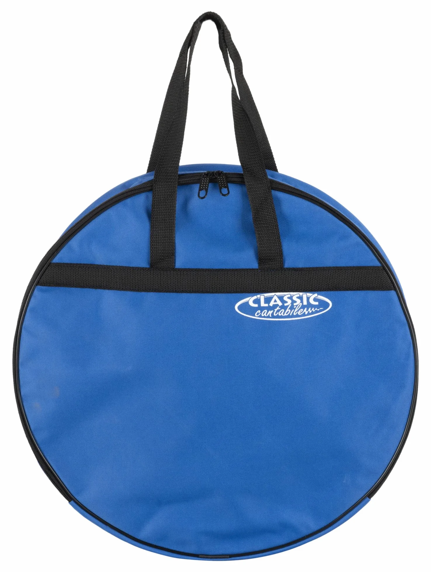Classic Cantabile Torba na bęben szamana 18" – pasuje do bębna o średnicy 46 cm – miękka wyściółka – do bębna ręcznego i perkusji ramowych – niebieska