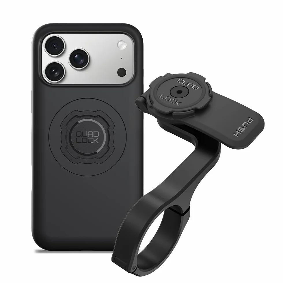 Quad Lock Out Front PRO uchwyt na kierownicę rowerową V2 z MAG etui na telefon iPhone 17 Pro Max