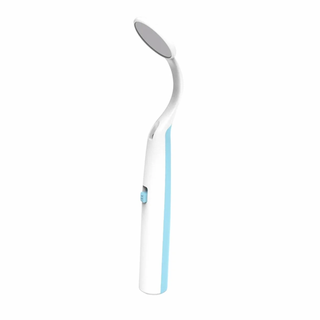 2 szt Lusterko Dentystyczne LED z Funkcją Przeciwmgielną Sztuk Kolorach Niebieskim i Różowym Praktyczne Narzędzie Do Kontroli i Inspekcji Zębów dla Stomatologów