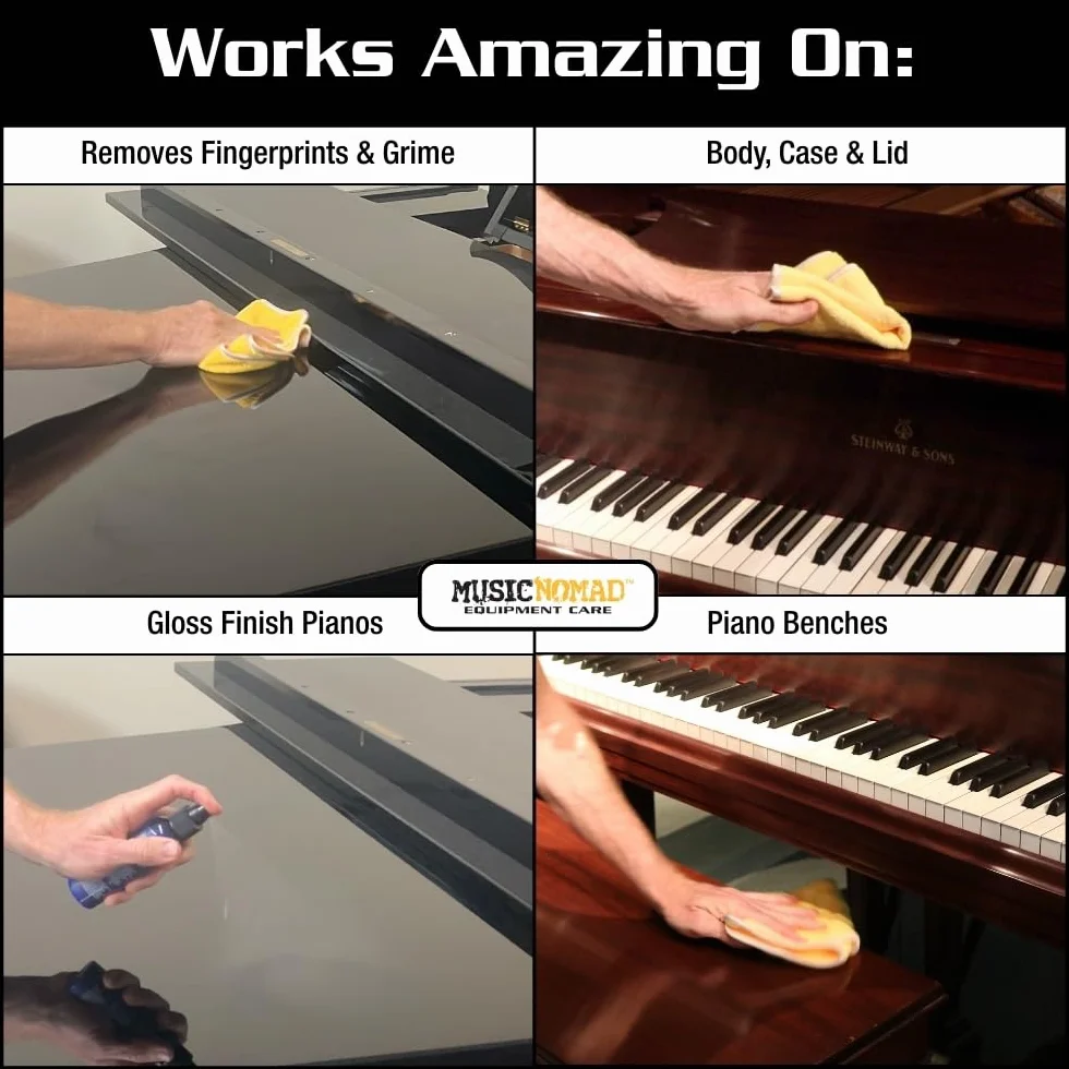 Music Nomad MN 130 Piano One – pełna konserwacja fortepianu