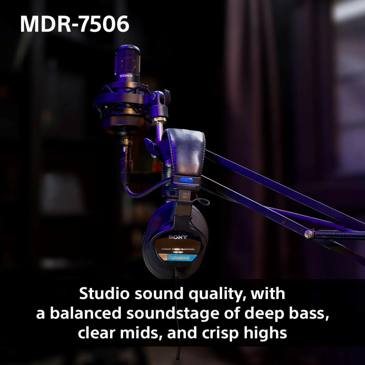 Sony MDR-7506 słuchawki studyjne zamknięte