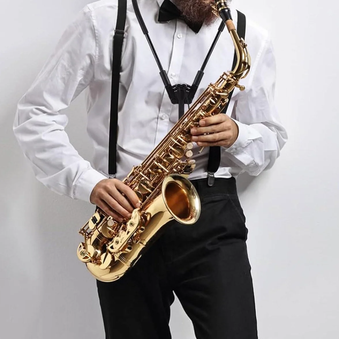 Alnicov Saxophone Shoulder Harness Pasek na szyję do saksofonu