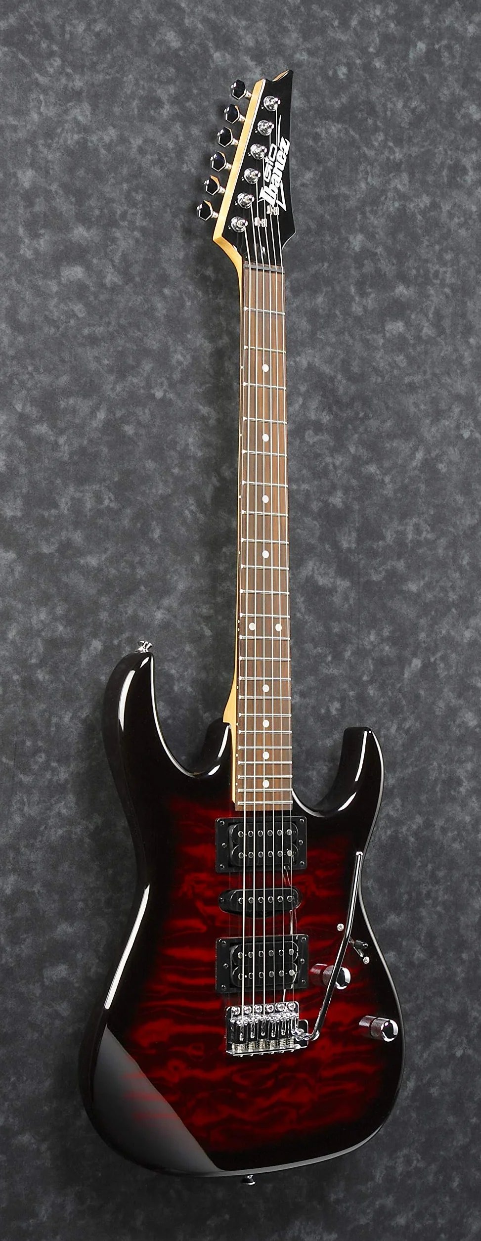 Ibanez Gio GRX70QA-TRB Transparent Red Burst - Gitara elektryczna