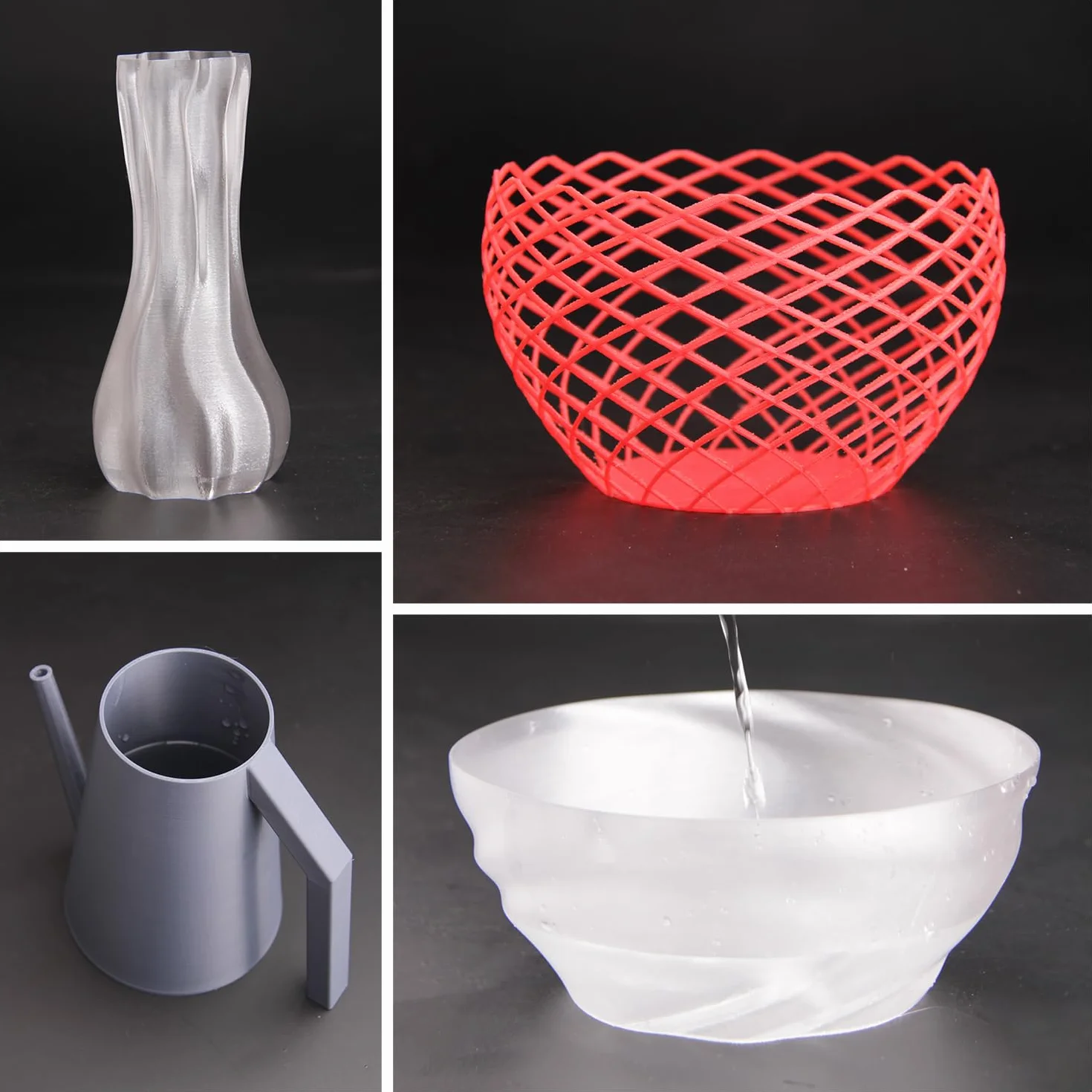 eSUN PETG filament 1,75 mm, filament PETG Basic o wysokiej wytrzymałości, szpula 1 kg (2,2 LBS) do drukarek 3D (Czarny, 1KG)