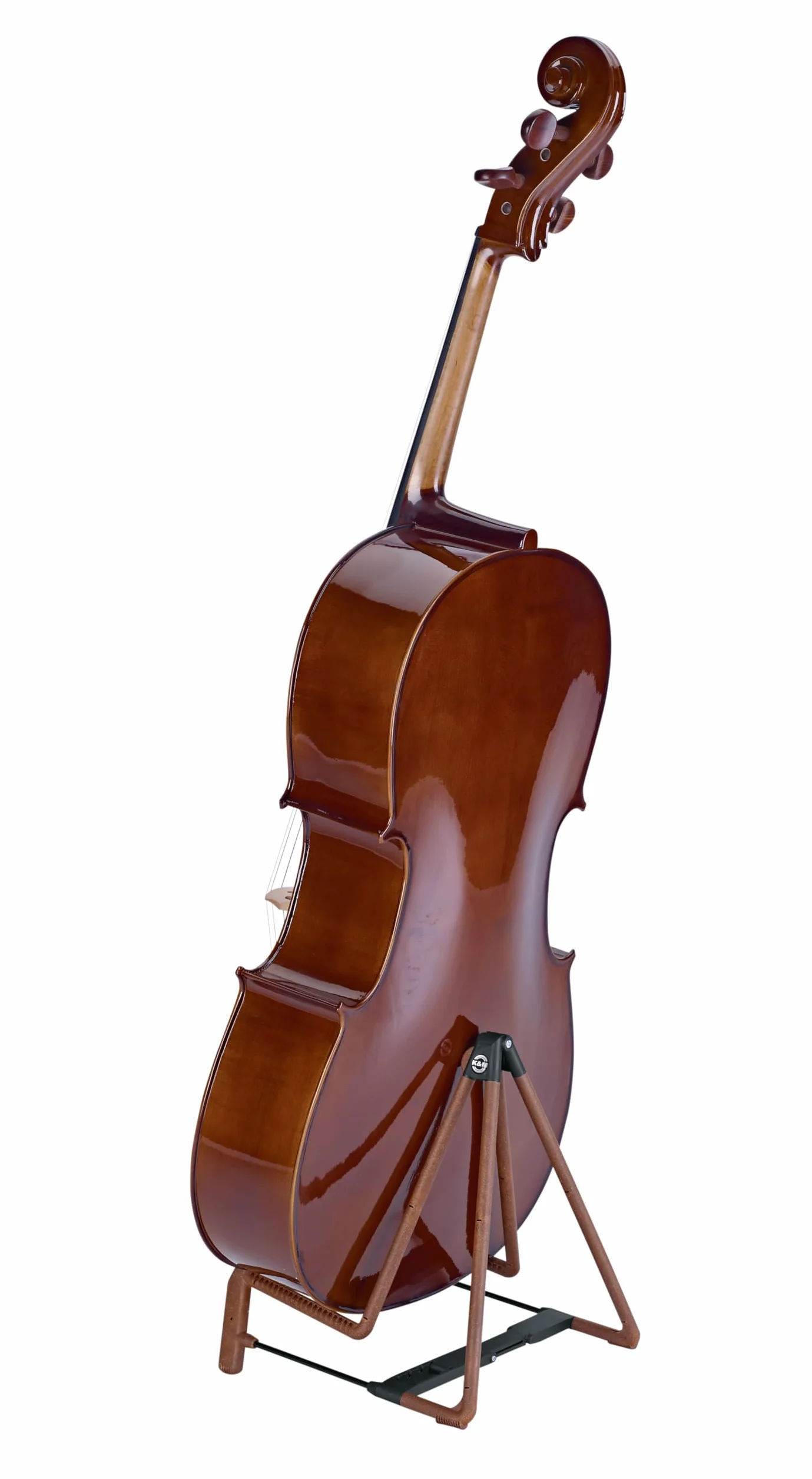 K&M Stojak na Gitarę, Brązowy, 30 cm