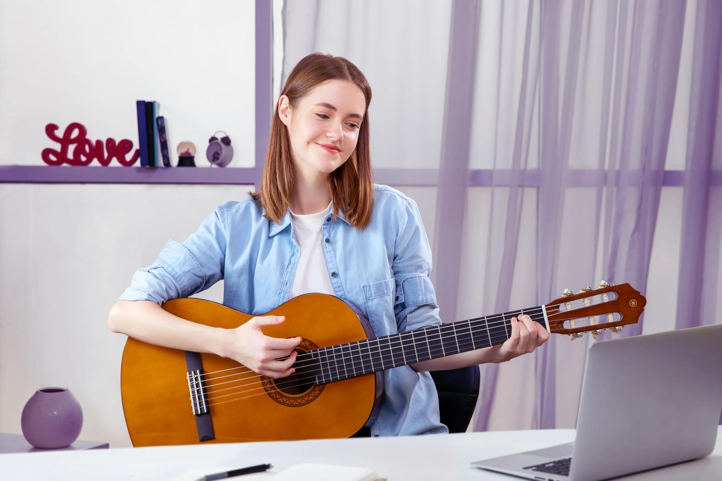 Yamaha C40II gitara koncertowa dla początkujących, kolor: naturalny