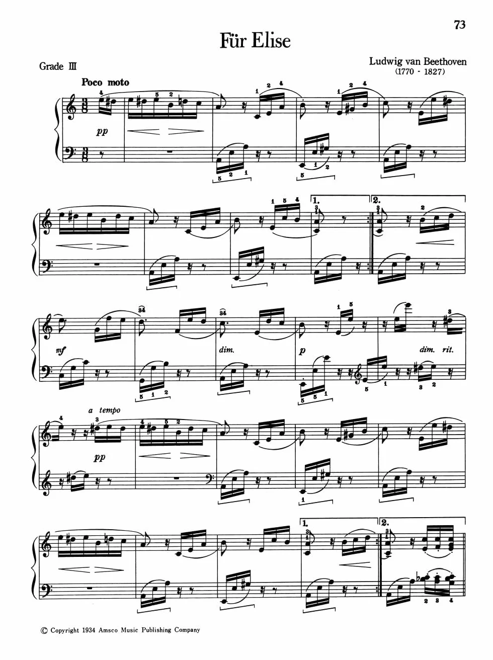 Maxwell eckstein : piano pieces for children (efs 3) - piano - recueil: Everybody's Favorite Series No. 3