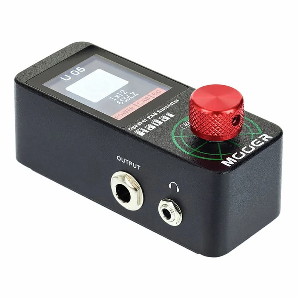 Mooer Symulator gitary z radarem MSS1, 5,7 cm x 4,4 cm x 10,8 cm