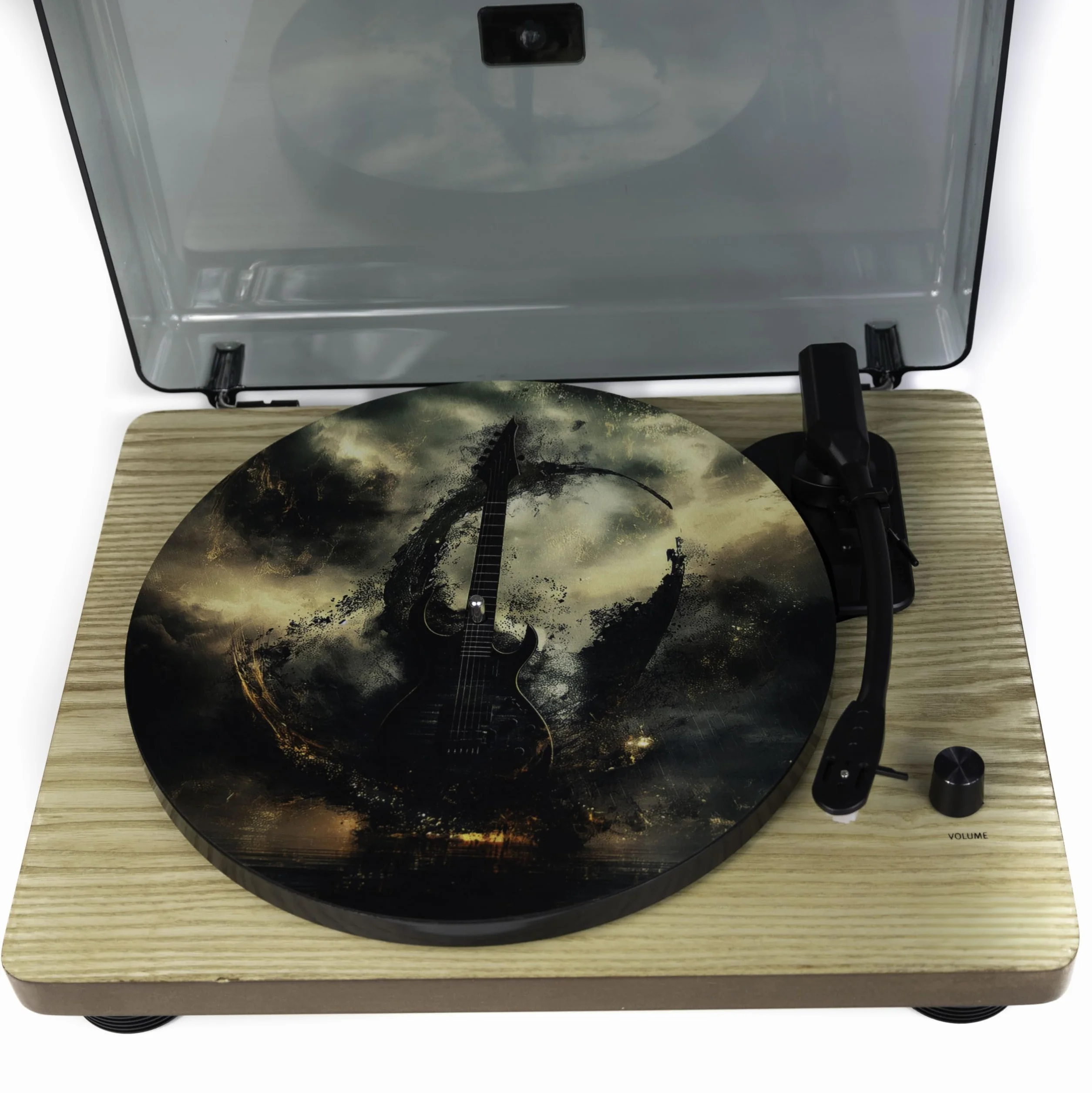 Slipmat - mata do gramofonu z gumy gitara - mata do gramofonu 30,5 cm (12')