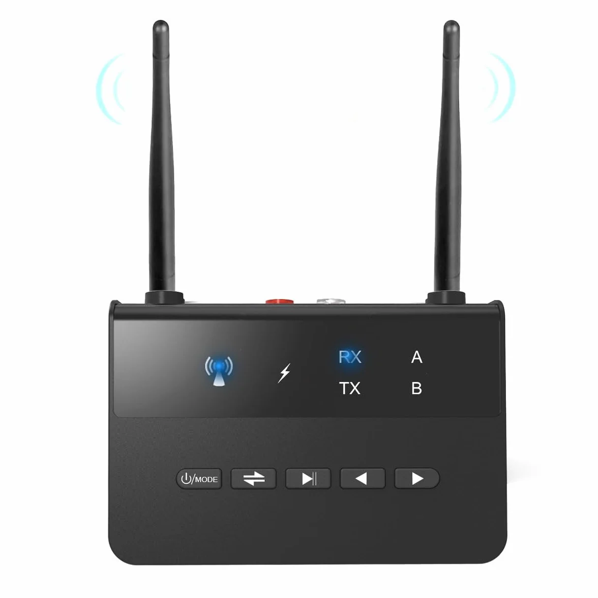 Nadajnik i odbiornik Bluetooth Namvo 2 w 1 obs?uguje ??cze Bluetooth 3,5 mm do telewizora, domowego stereo, s?uchawek BT, telefonu