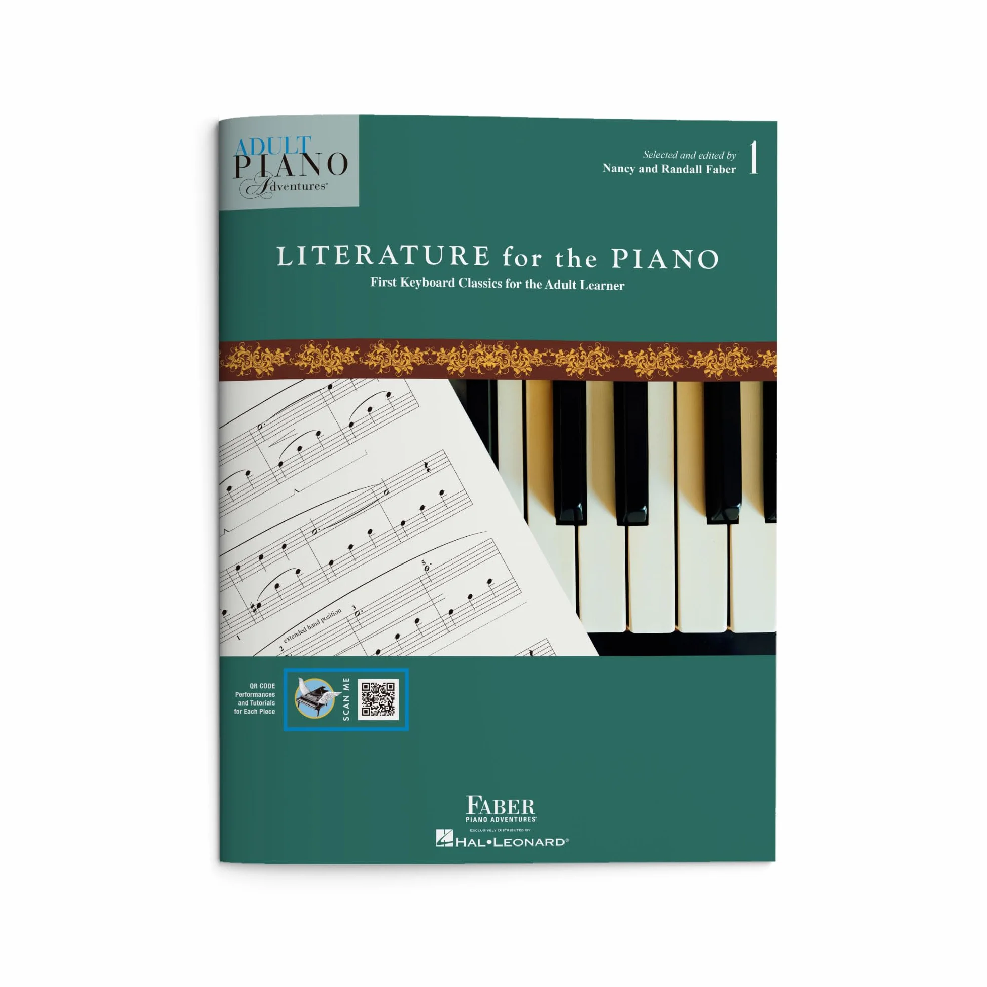 Adult Piano Adventures Literature for the Piano Book 1 - First Keyboard Classics for the Adult Learner (Book/Online Media): First Keyboard Classics ... Faber Piano Adventures Softcover Media Online