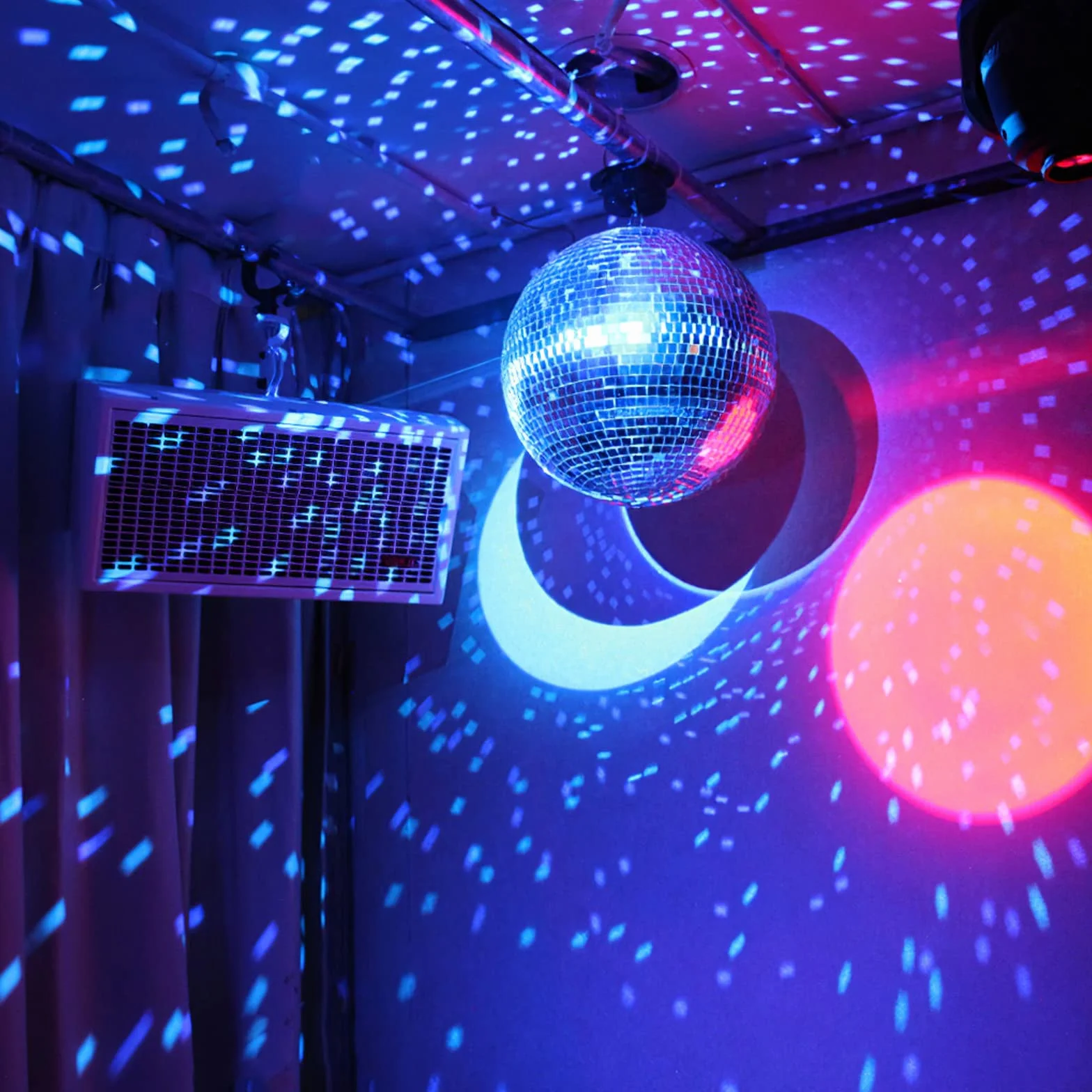 Efekt świetlny LED Pinspot 3W DJ, projektor z białą końcówką, mini wiązka światła, lampa imprezowa, klub, bar, scena, latające talerze wiszące na lampkach scenicznych DJ-ów