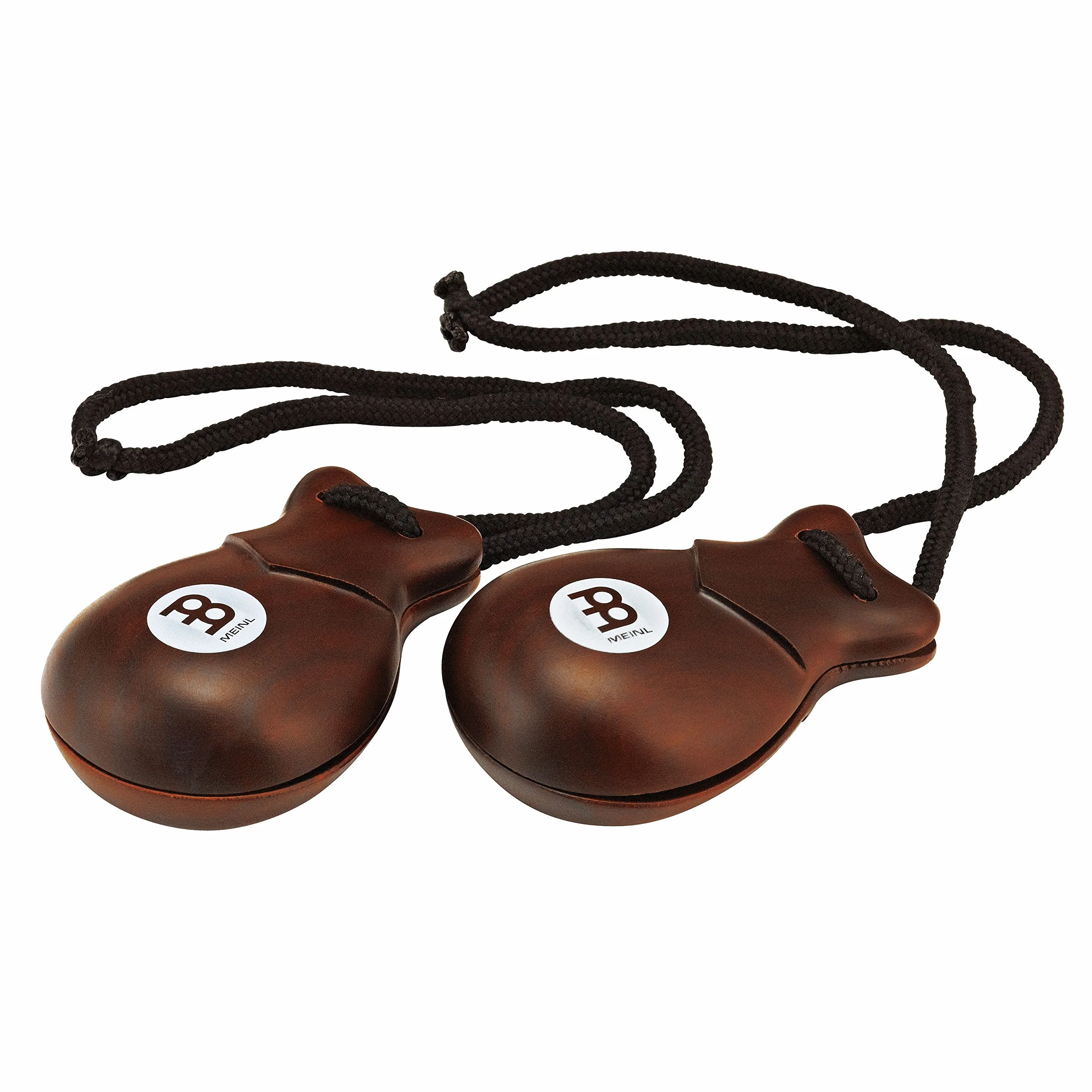 Meinl Percussion Tradycyjny palec kastanet - kastaniet z paskami na palce - koncert - instrument muzyczny - indyjskie palisander, naturalny (FC2)