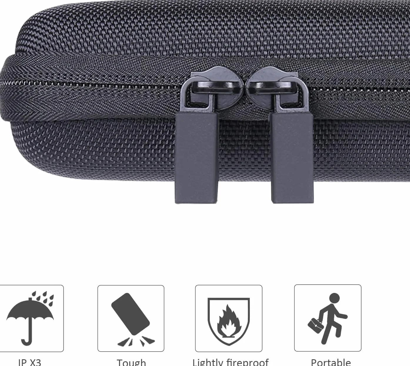 co2CREA twarde etui do przechowywania i przenoszenia dla bezprzewodowej mechanicznej klawiatury do gier Logitech G915 LIGHTSPEED, tylko etui