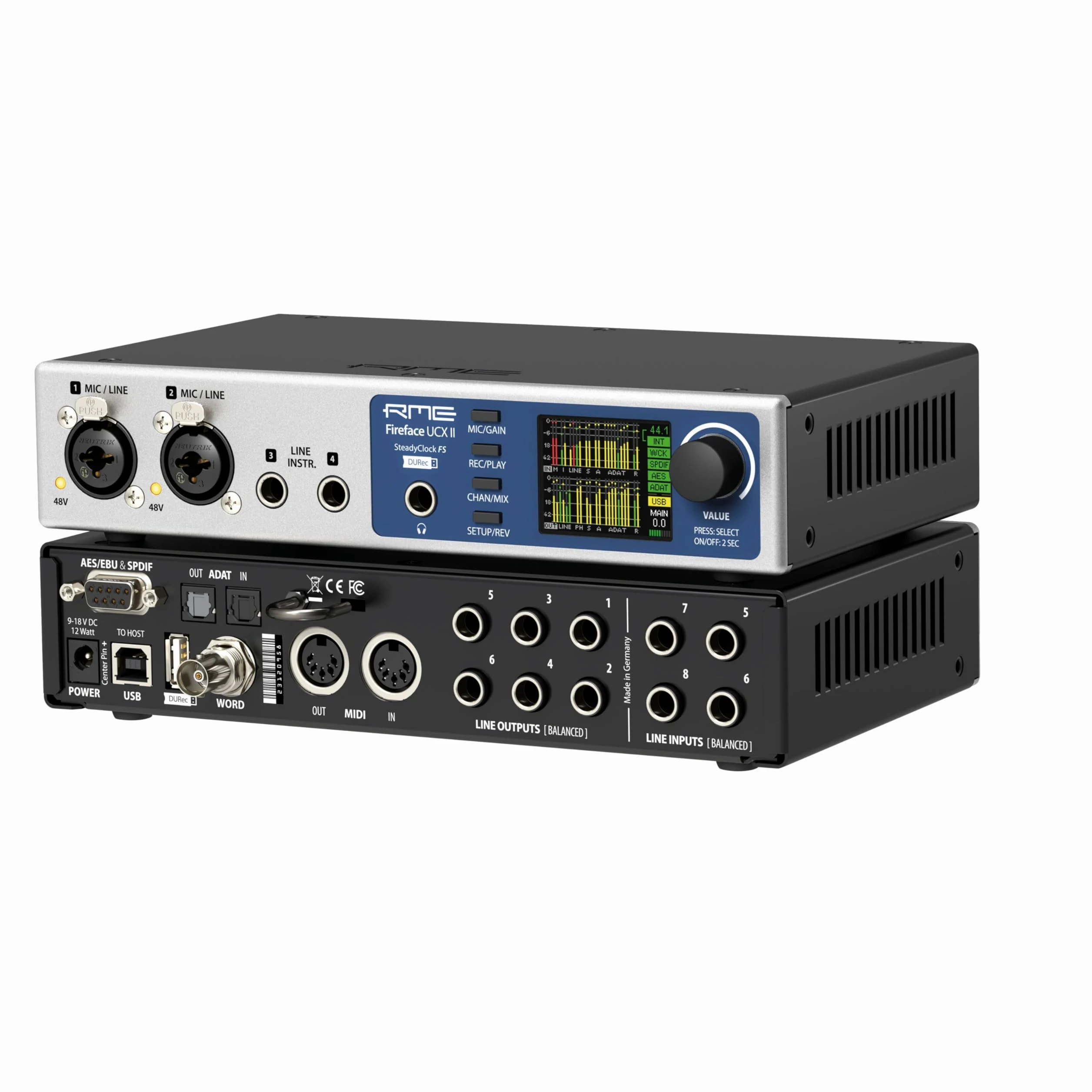 RME FIREFACE UCX II - Interfejs Audio USB [20 IN/ 20 OUT]