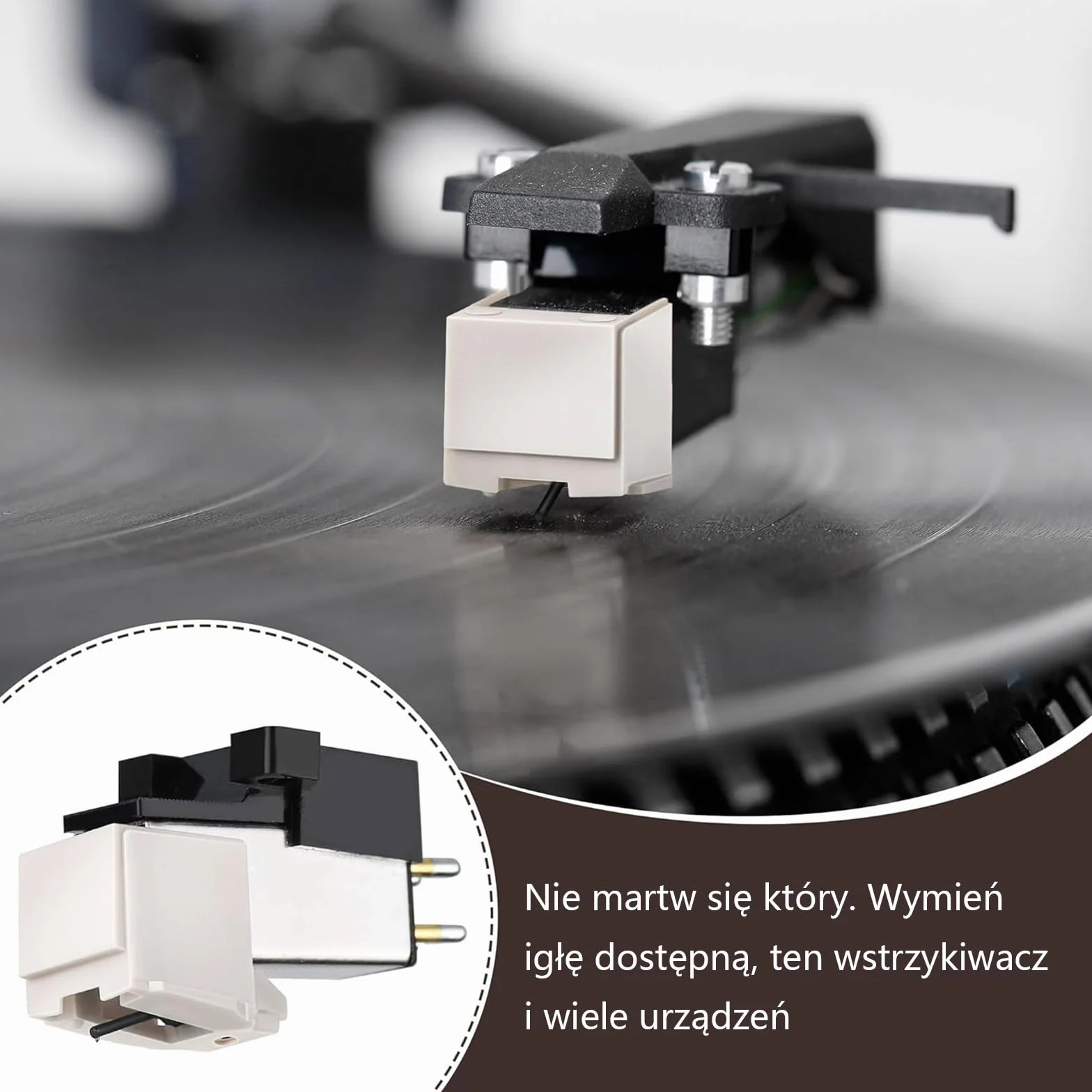 Wymienna igła do odtwarzacza płyt, kompatybilna igła zastępcza Audio Technica, igła do nagrywania LP, szpilka zastępcza AT3600L, igła do nagrywania, igła do nagrywania, igła gramofonu,