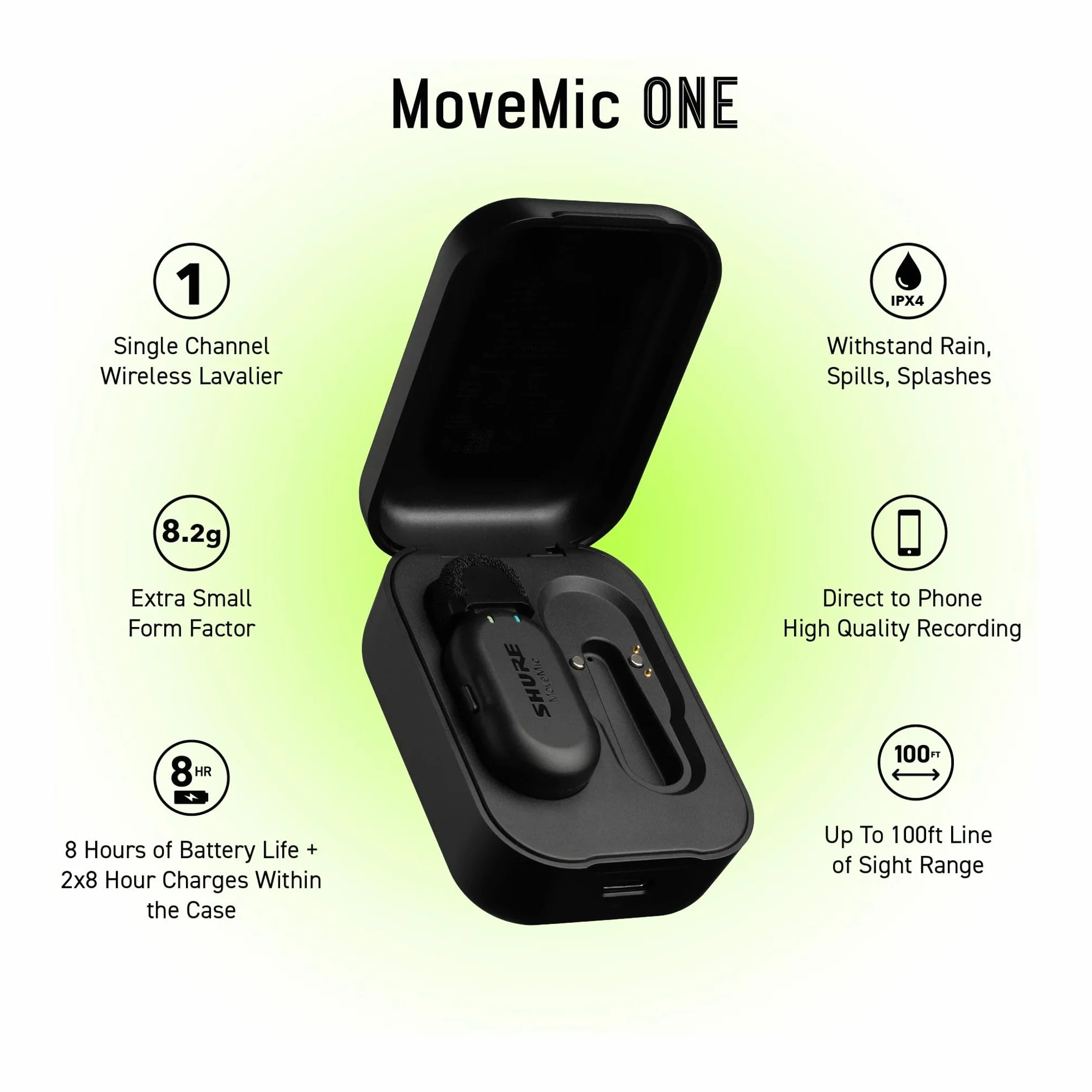 Shure MoveMic One (MV-ONE-Z6) Mikrofon