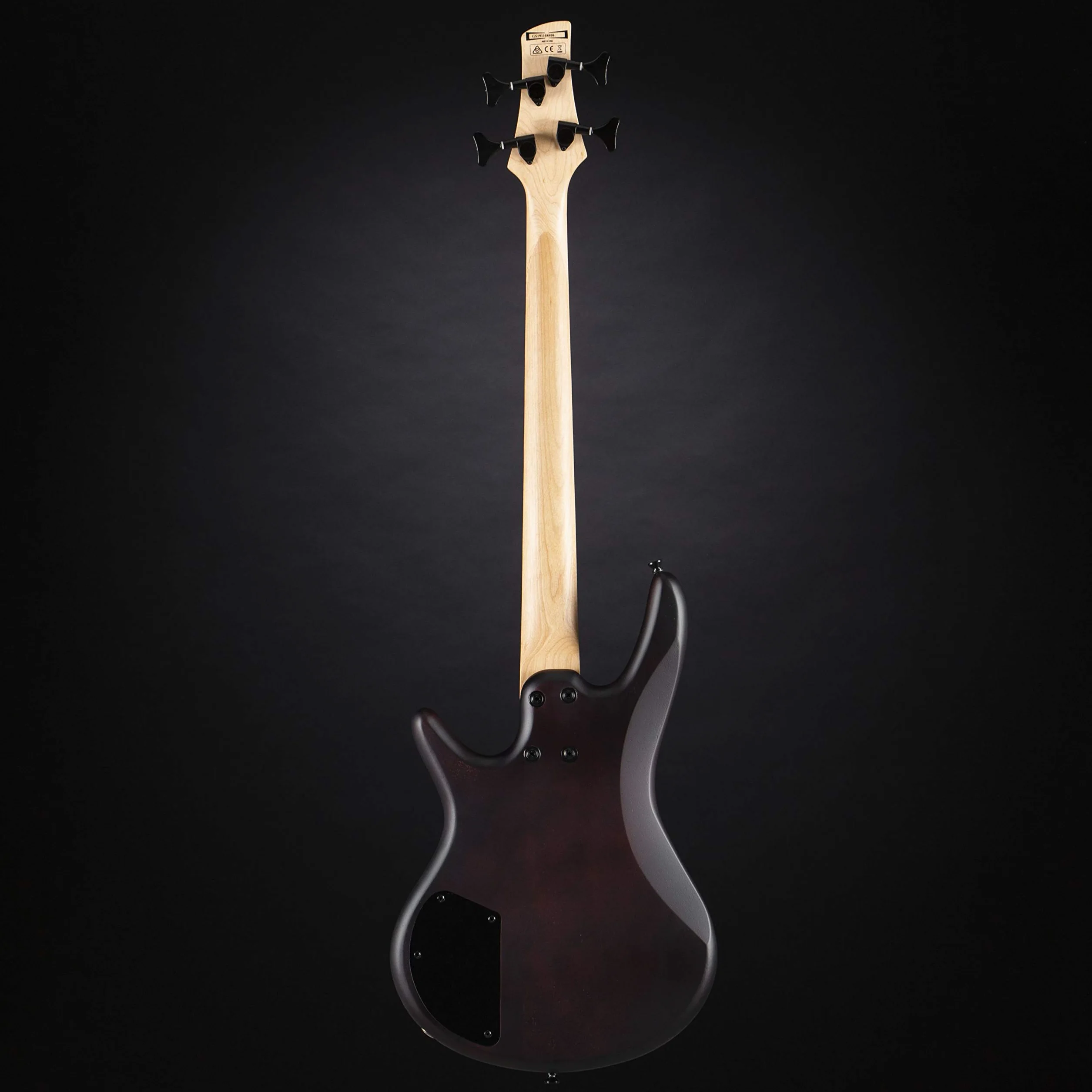 Ibanez GSRM20 GIO Series MiKro krótka skala elektryczna gitara basowa - orzechowe płaskie wykończenie, 3/4