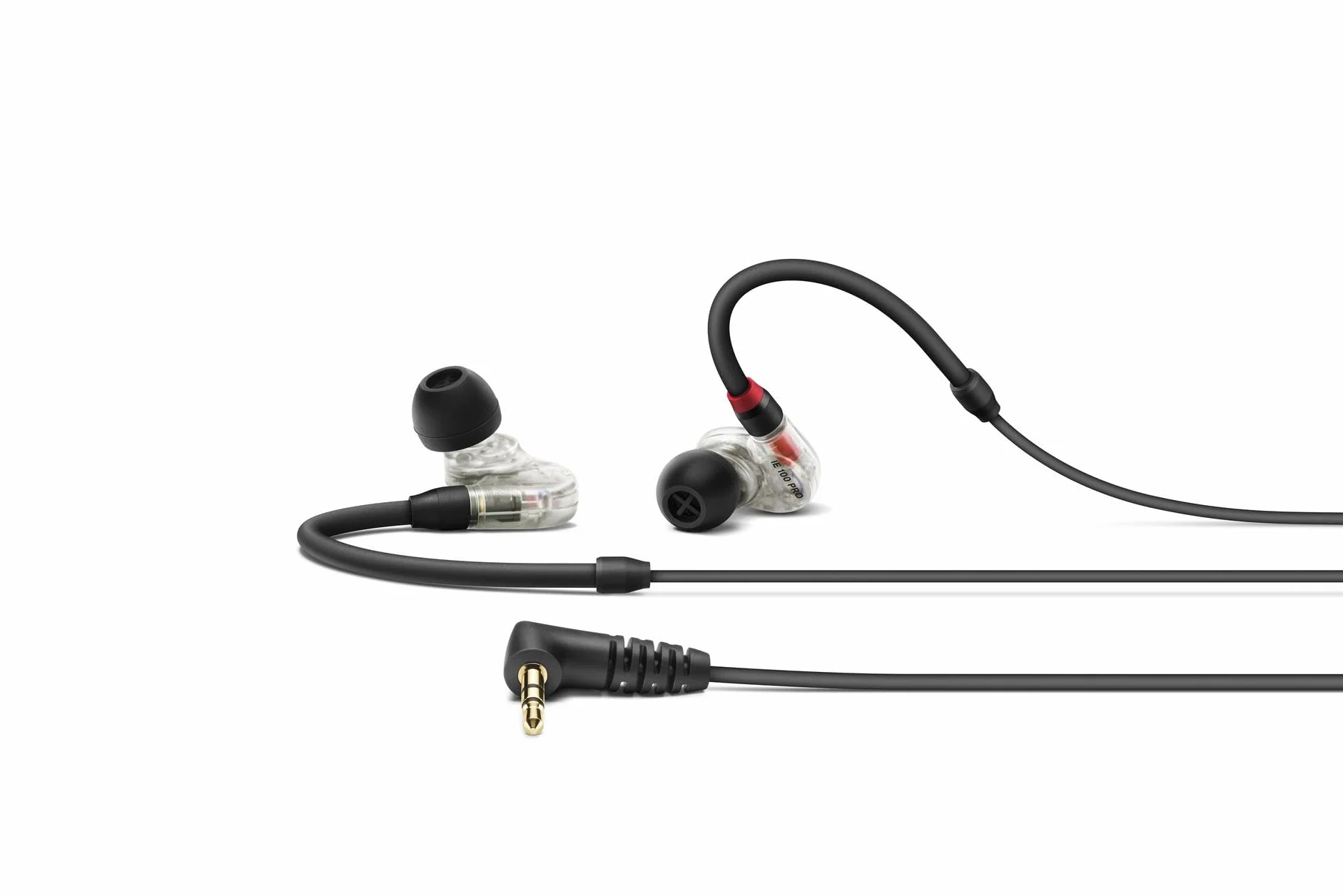 Sennheiser Ie 100 Pro Słuchawki Douszne, Przezroczysty/Czarny, S