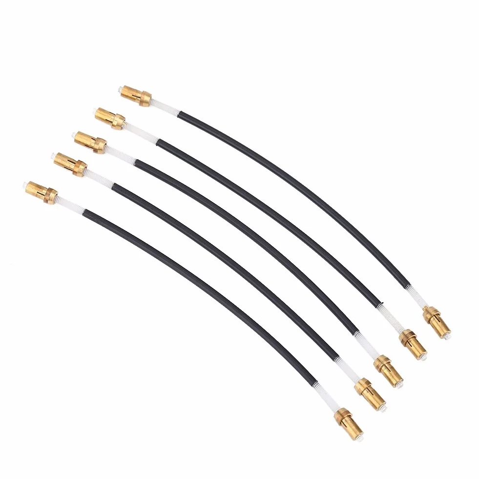 Skrzypce Tailgut, 5 Szt. Nylon Tailgut Tail Gut Tailcord z Mosiężnym Złączem śrubowym, Wymienny Tailgut Tailcord na Skrzypce 3/4 4/4