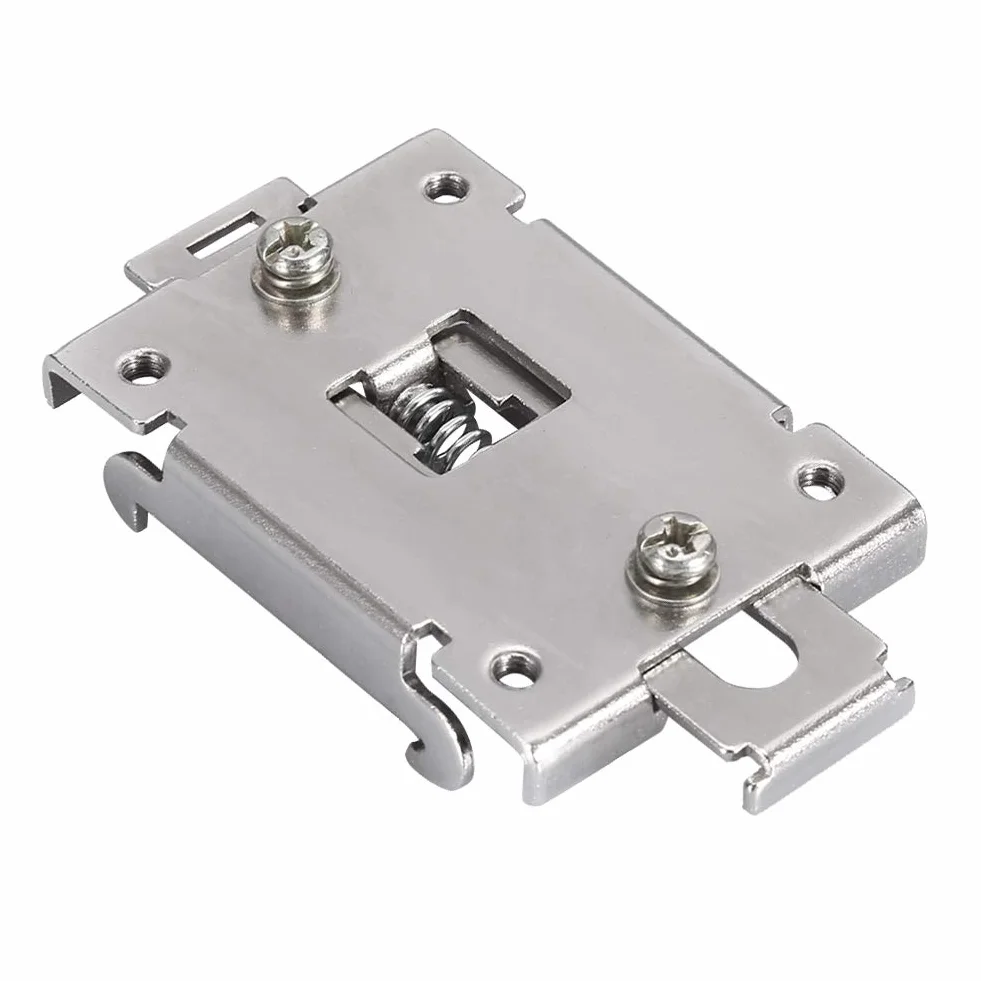 Crydom Ssr Relay Montaż na Szynie Din Adapter do Montażu na Szynie Din Stal Nierdzewna 1 szt. 35 Mm na szynę Din Naprawiono Przekaźnik Półprzewodnikowy Zacisk Zaciskowy z 2